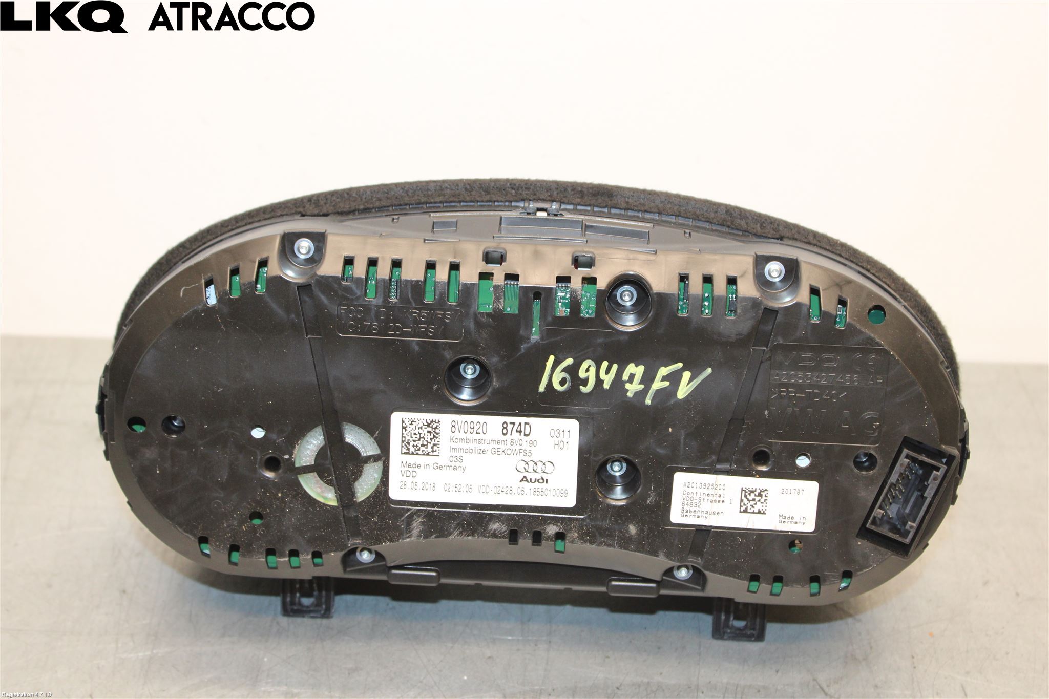 Audi A3/S3 8V 13-20 Instrument Komb