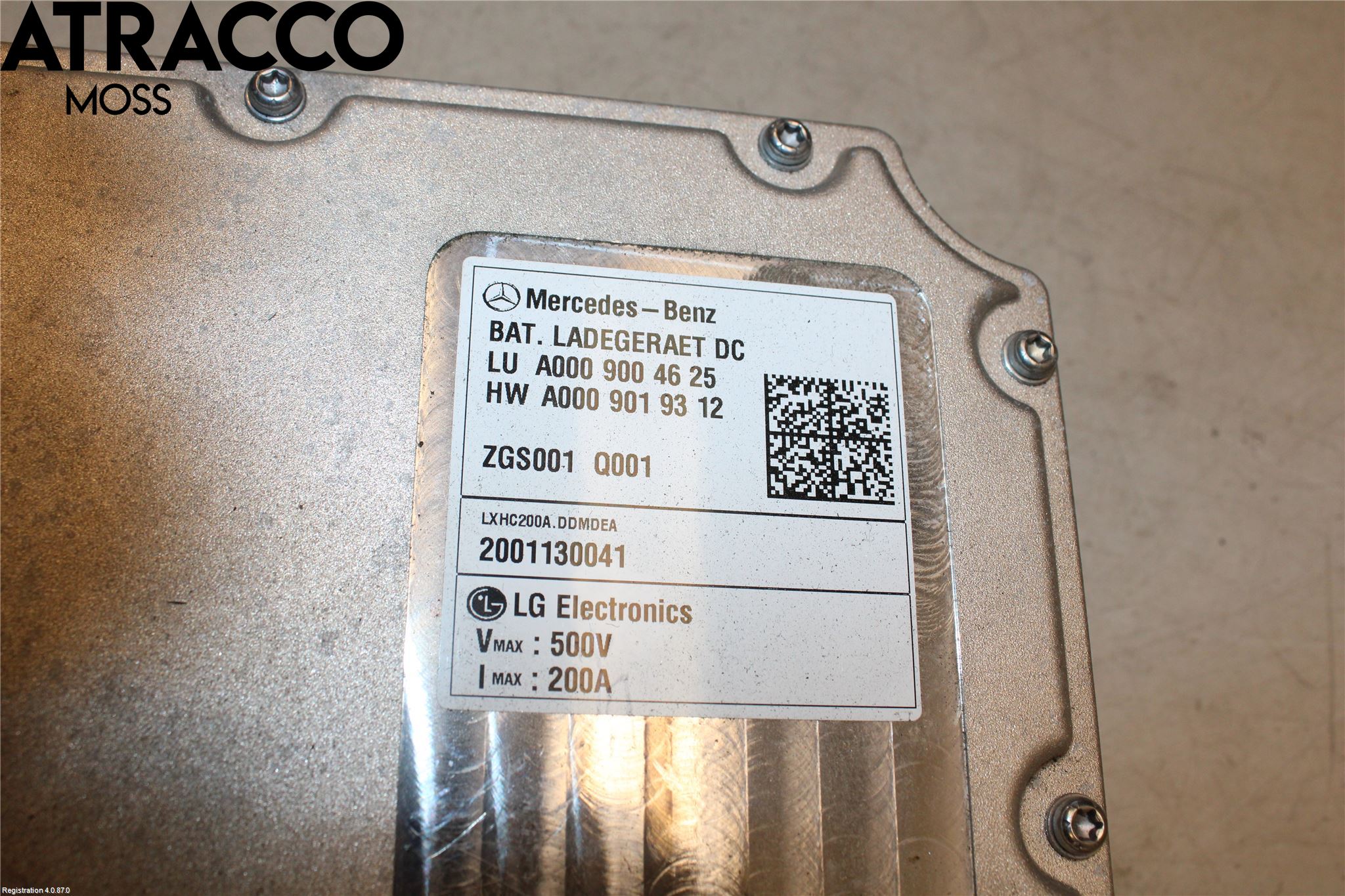 Mercedes-Benz MB EQC (N293) 20- Dc-Cd Omvandlare Hybrid