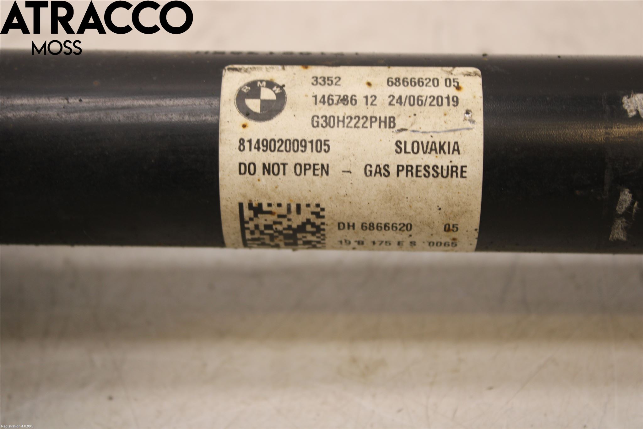 BMW 5 G30/G31/F90 17-23 Fjäderben Bak Vänster