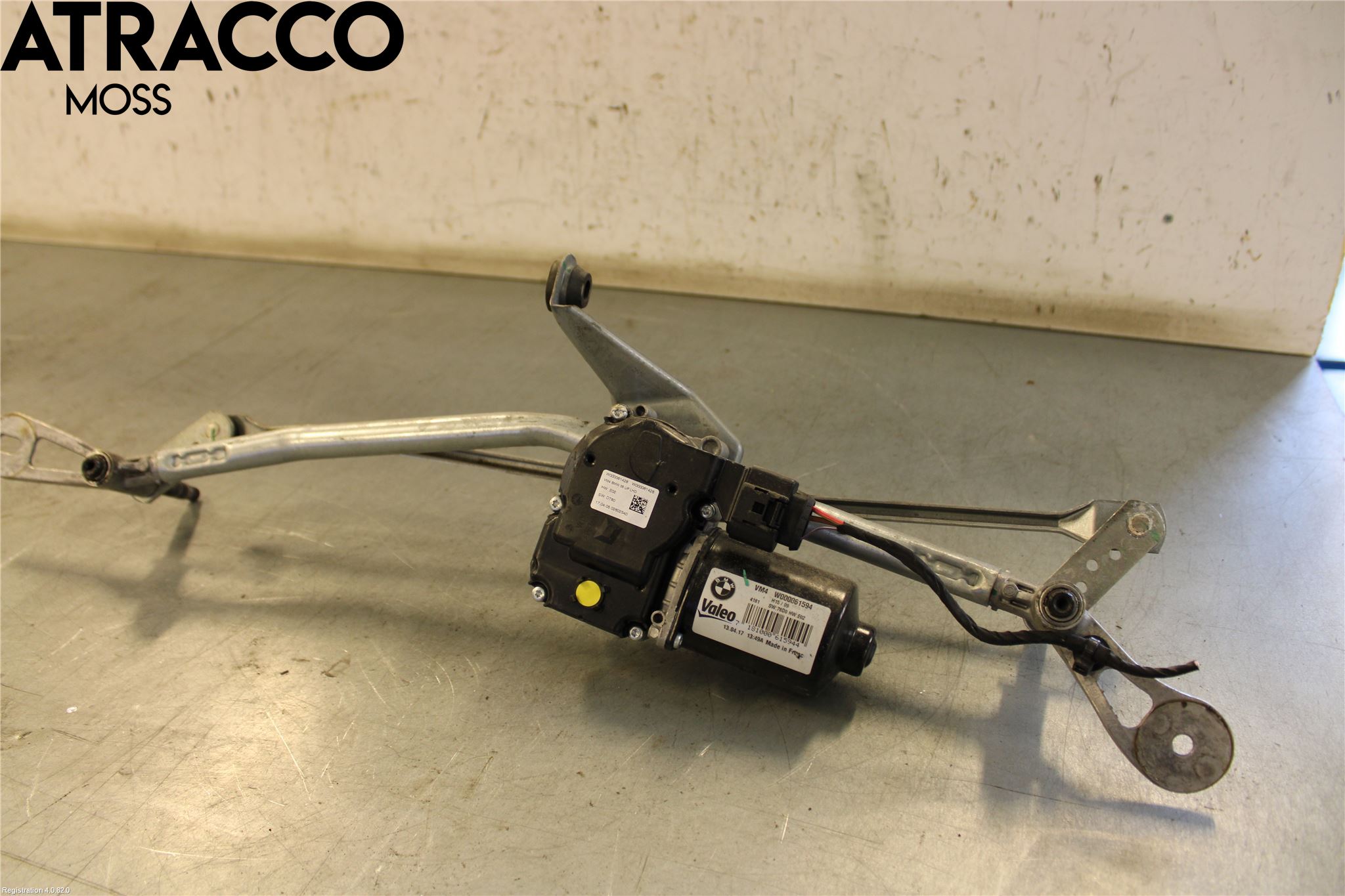 BMW 5 G30/G31/F90 17-23 Torkarmotor Vindruta