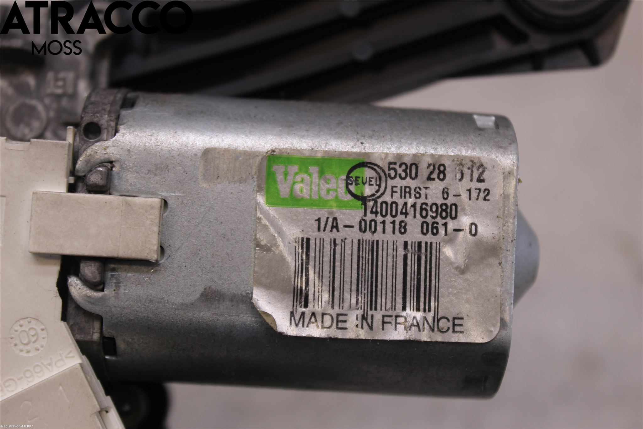Fiat SCUDO 07-16 Torkarmotor Baklucka