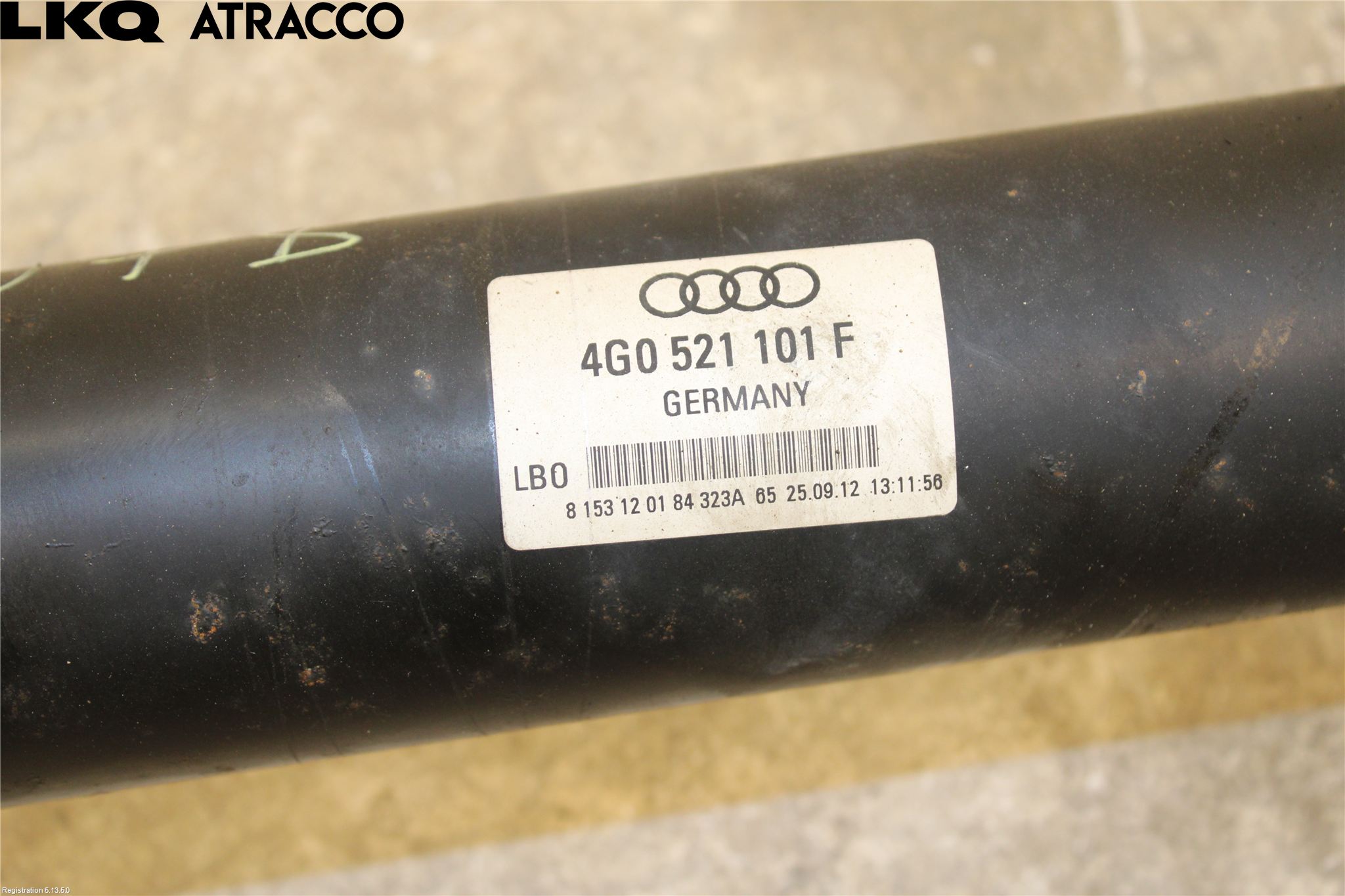 Audi A7/S7 4G 11-17 Mellanaxel Komp