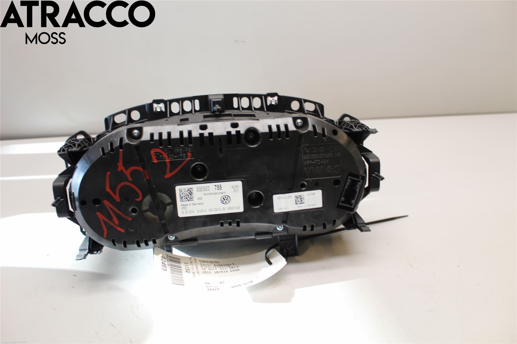 Volkswagen VW GOLF / E-GOLF VII 13-20 Instrument Komb
