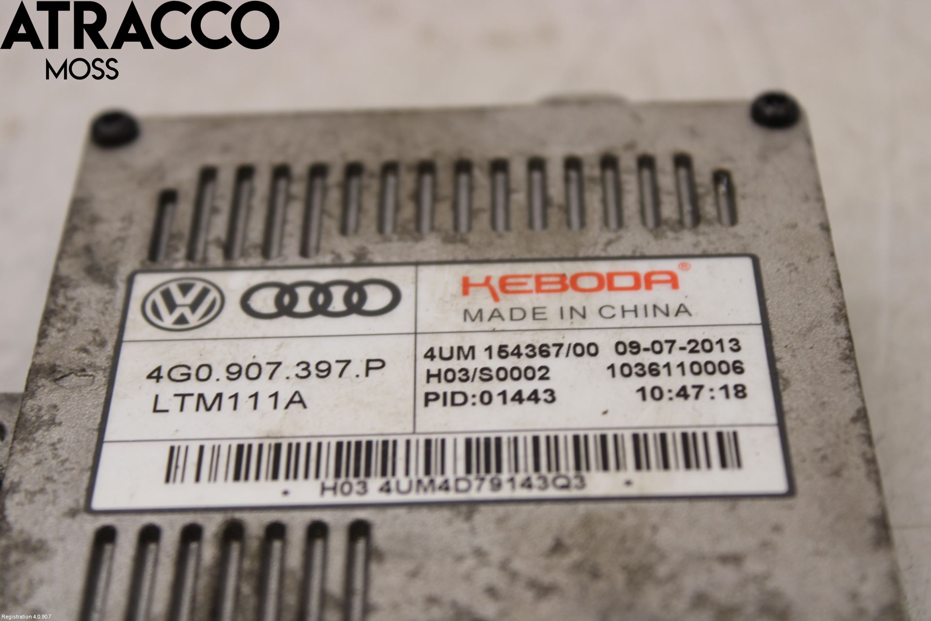 Audi A3/S3 05-13 Styrenhet Strålkastare