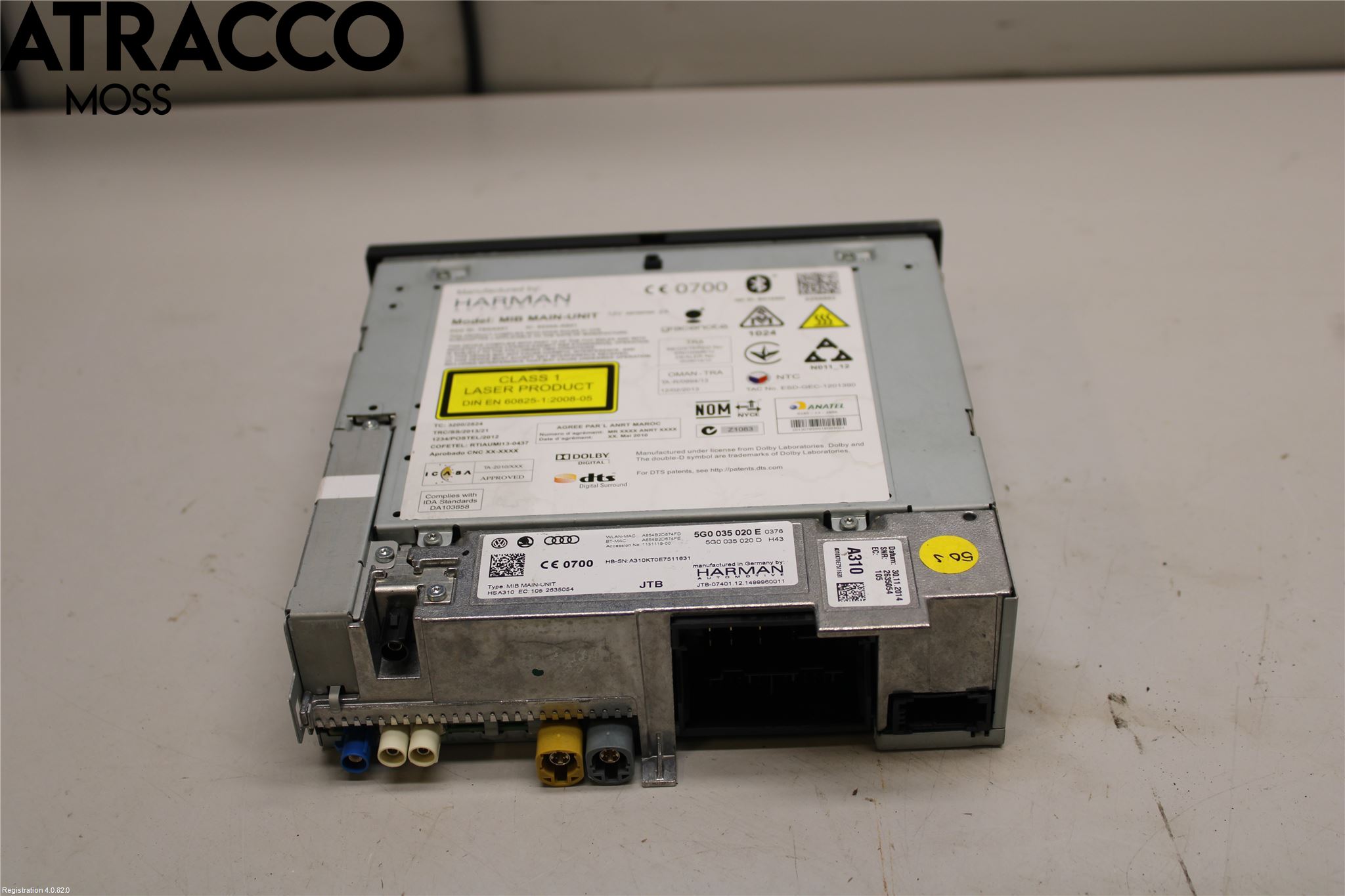 Volkswagen VW GOLF / E-GOLF VII 13-20 Radio