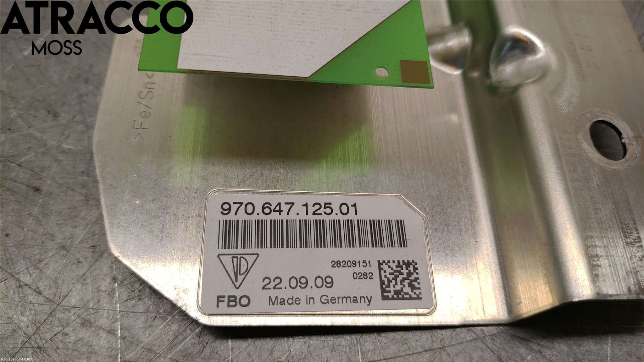 Porsche PANAMERA 09- Antenn