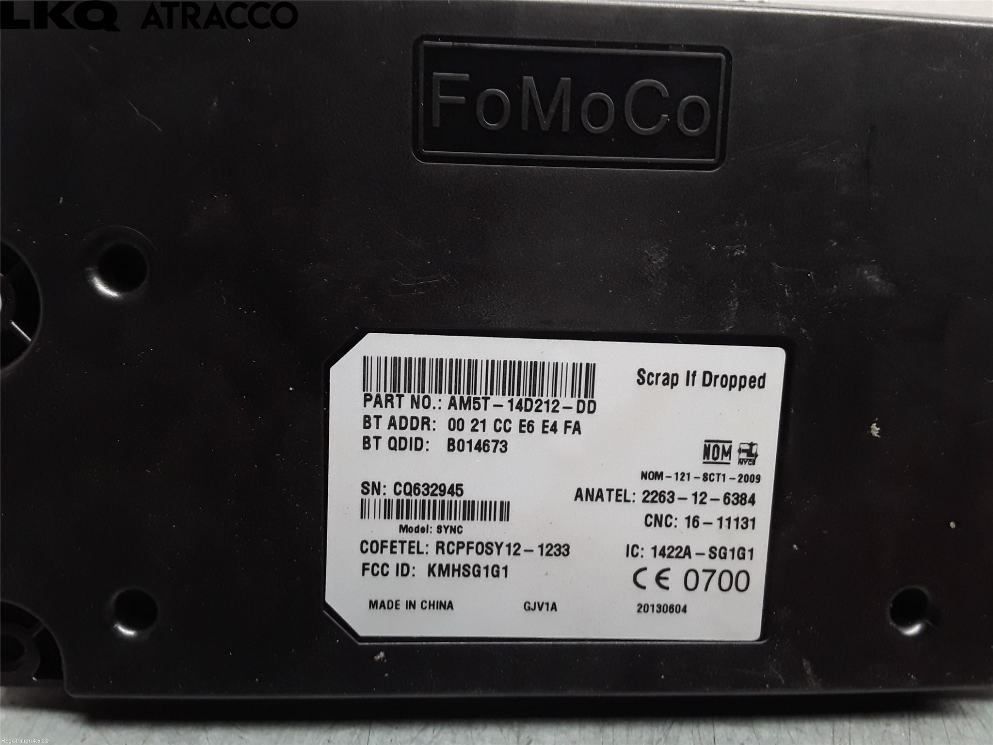 Ford FOCUS 11-14 Styrenhet Övrigt