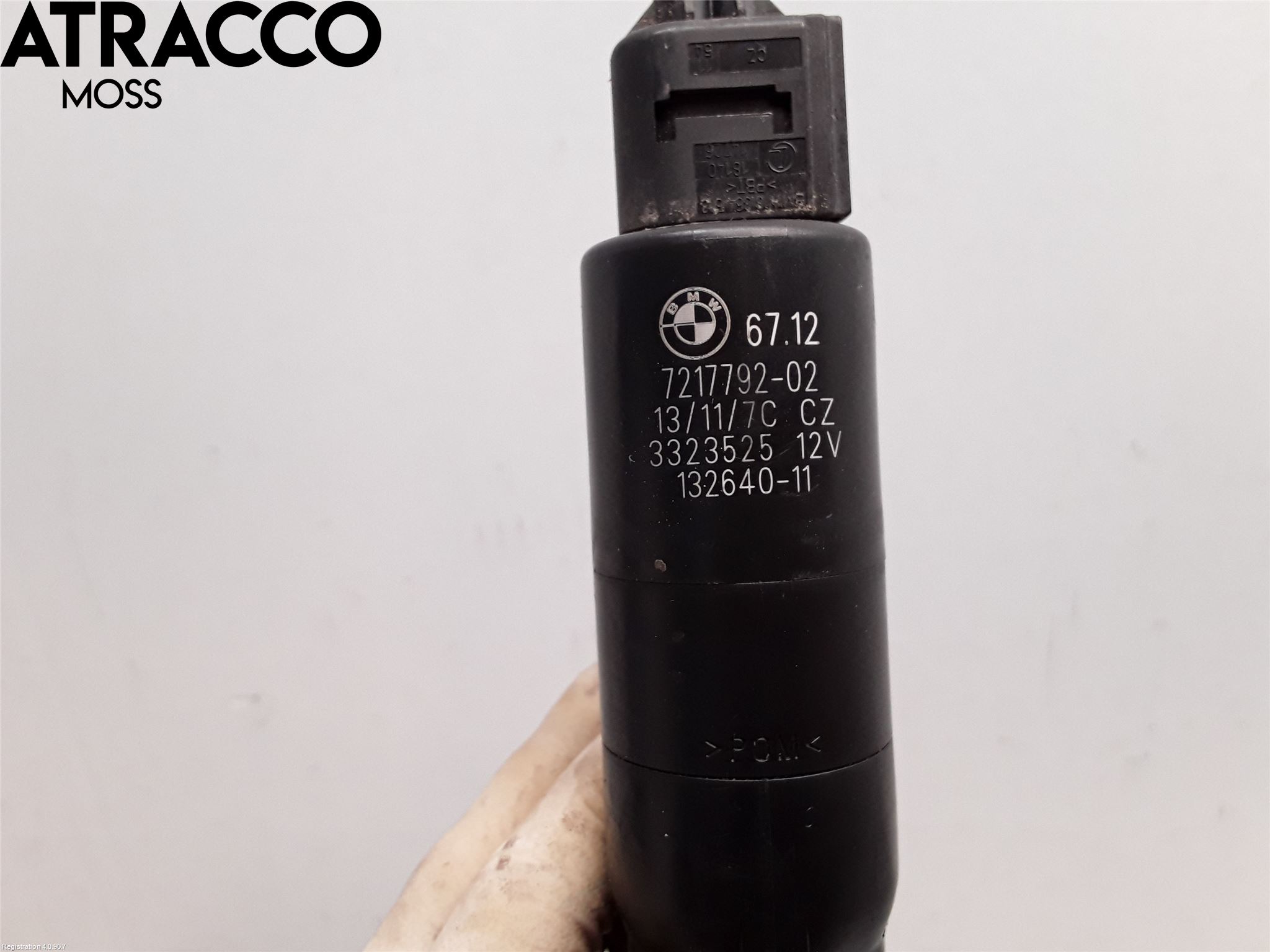 BMW 5 F10/F11/F18 09-17 Spolarpump Vindruta