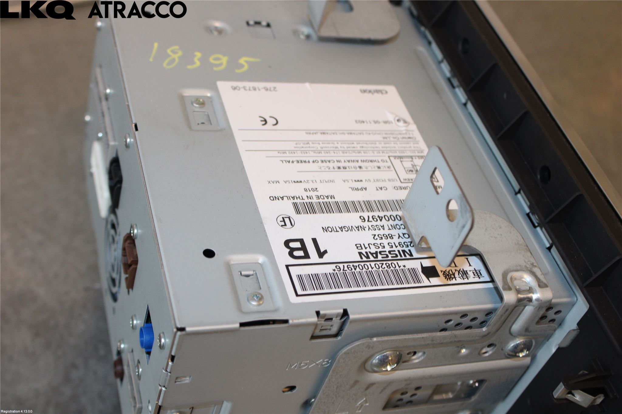 Nissan LEAF 18- Cd Radio - Multimediapanel