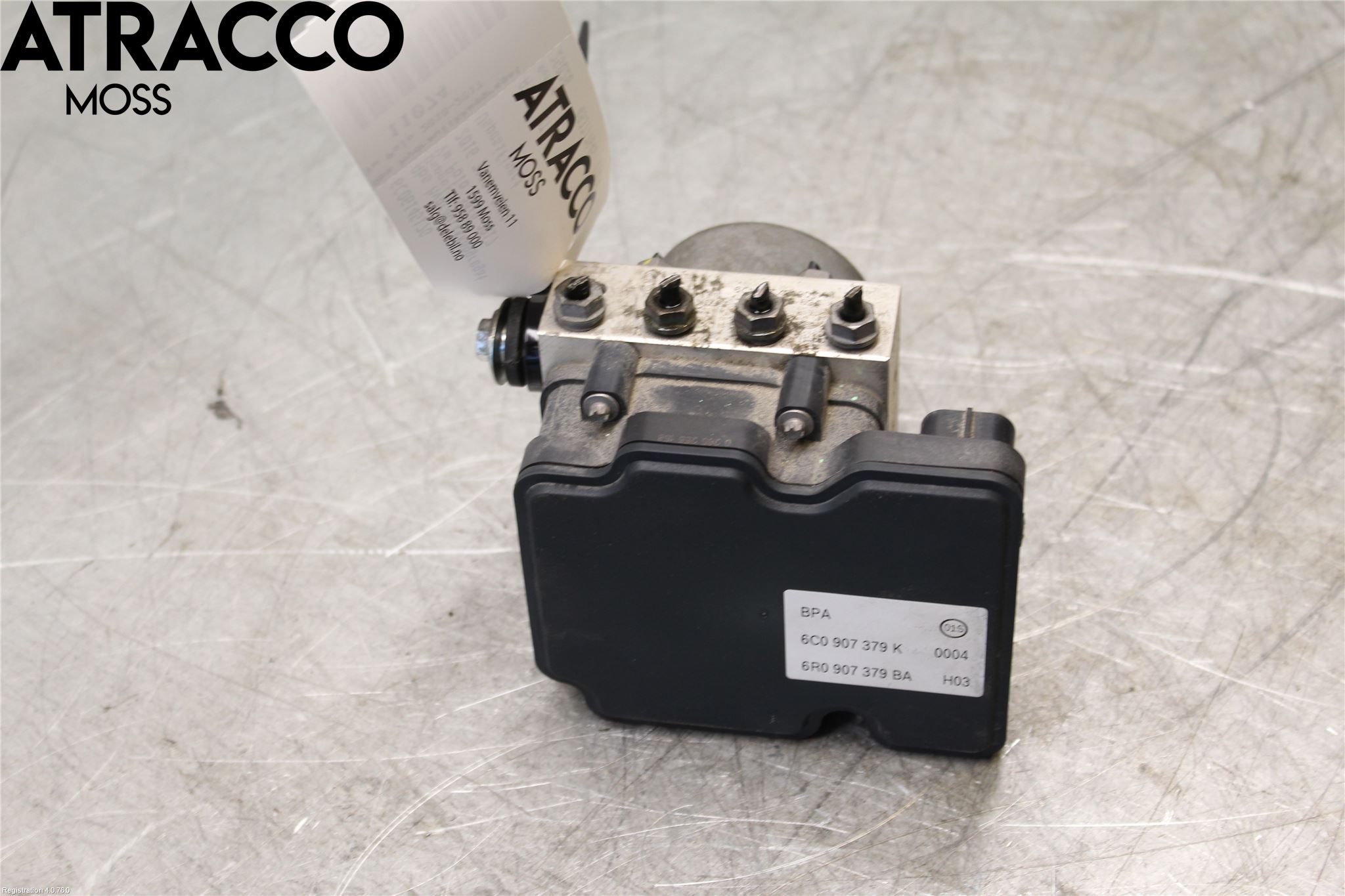 Volkswagen VW POLO 10-17 Abs Hydraulaggregat