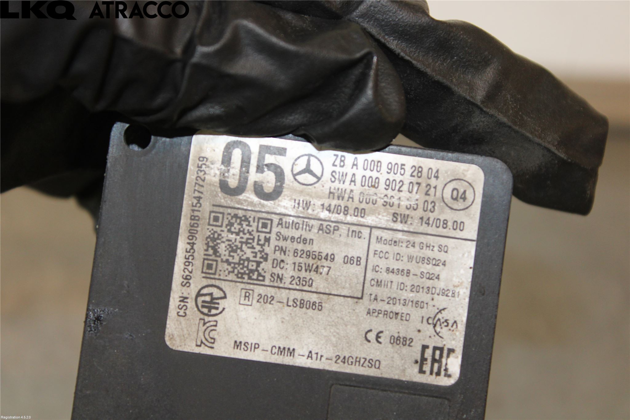 Mercedes-Benz MB E-KLASS (W212) 09-16 Sensor Adaptiv Farthållare