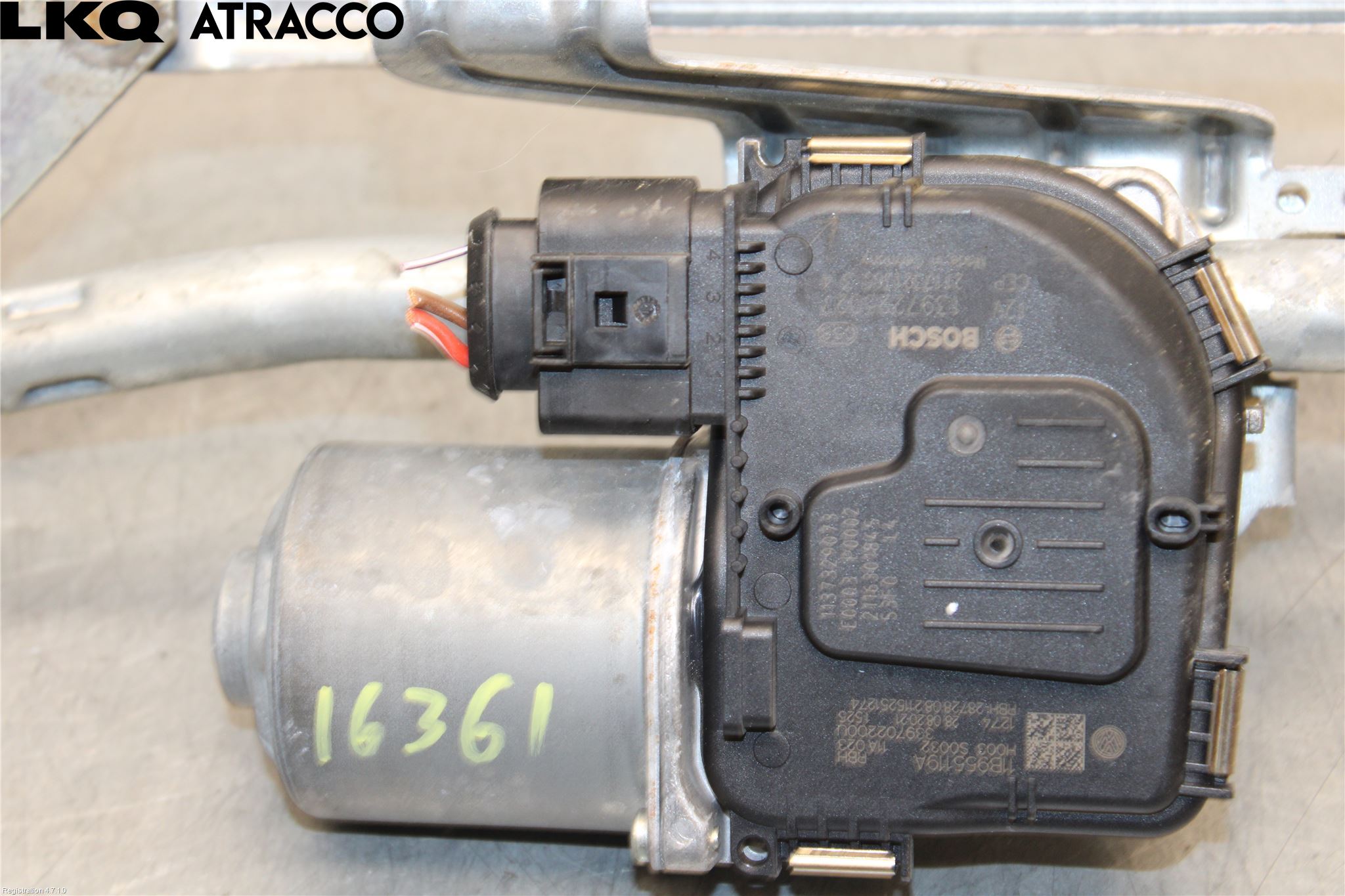 Volkswagen VW ID.4 21- Torkarmotor Vindruta