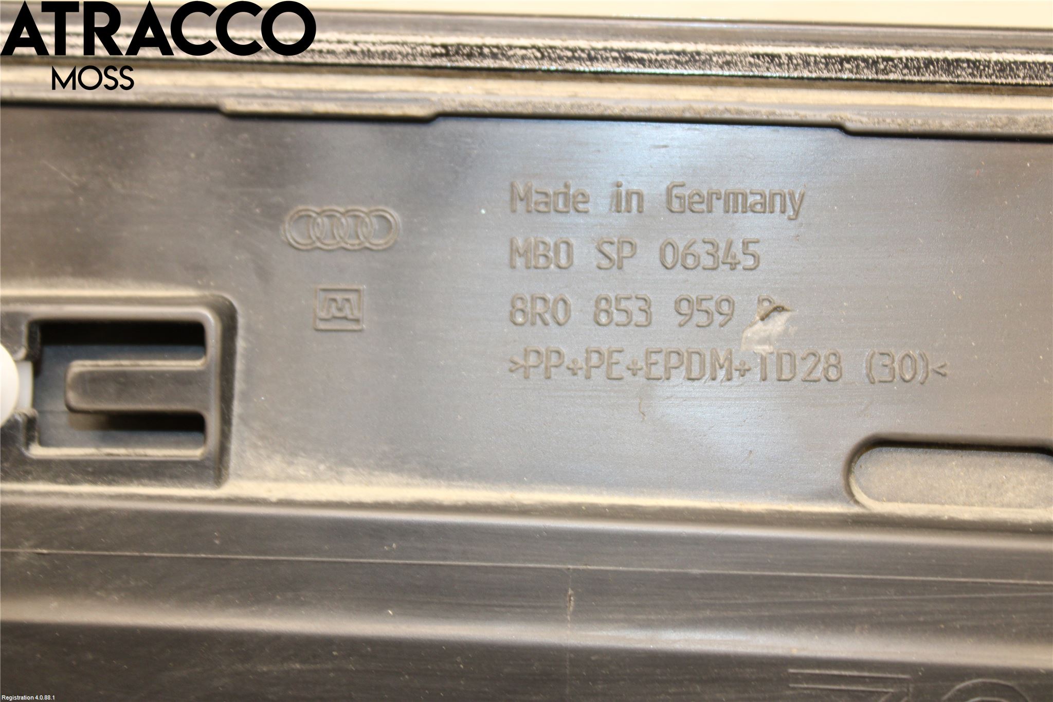 Audi Q5 09-16 Dörr Dekorlist Fram Vä