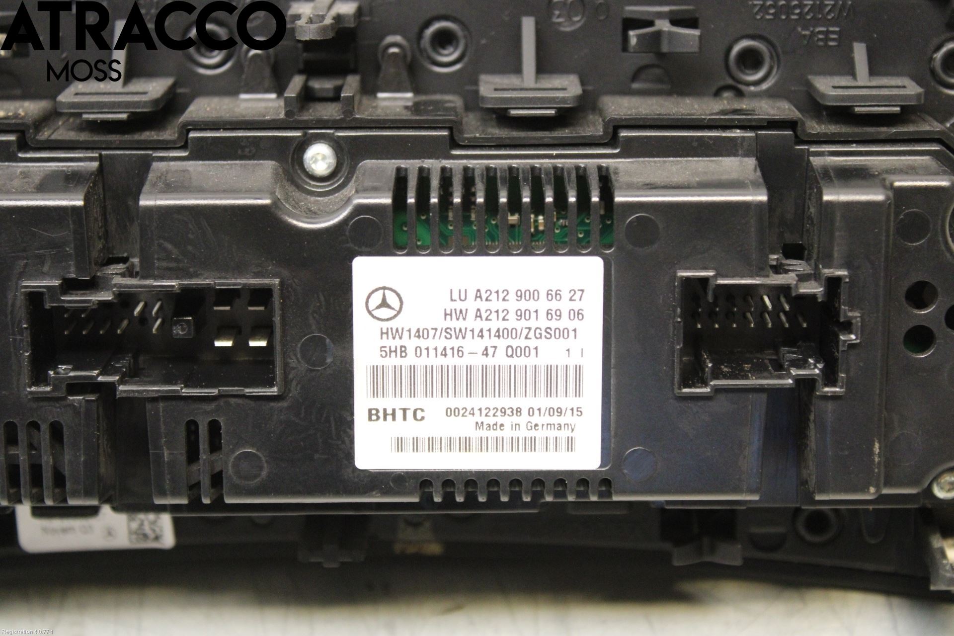 Mercedes-Benz MB E-KLASS (W212) 09-16 Ac Styrenhet Ac Manöveren