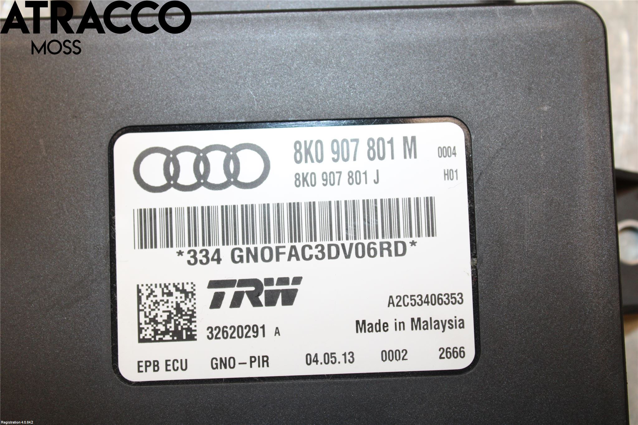 Audi A4 12-15 Styrenhet Parkbroms Epb