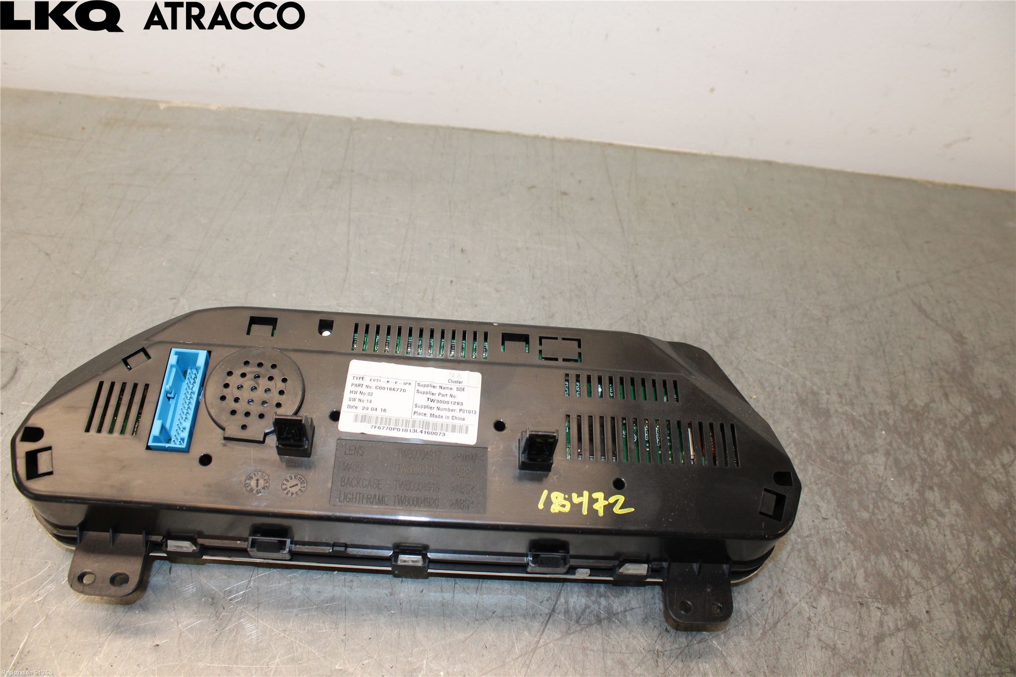 Maxus E-DELIVER3 EV30 20- Instrument Hast