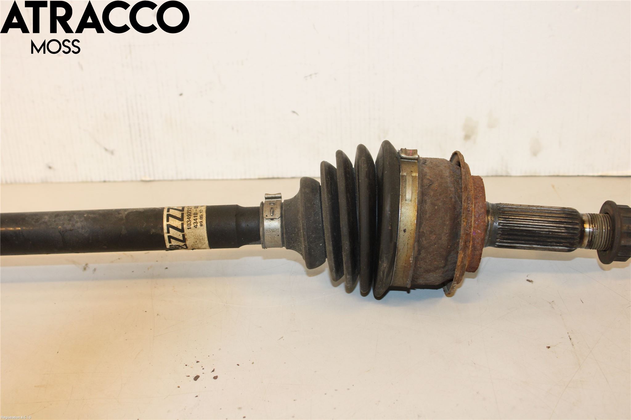 Toyota YARIS XP130 15-20 Drivaxel Fram Höger