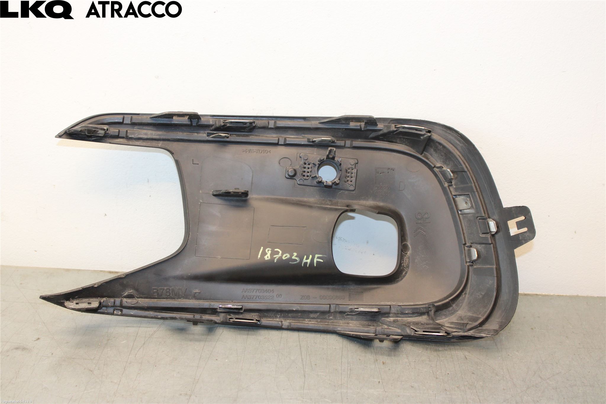 Citroen C4 GRAND PICASSO 14-18 Dimljussarg Fram