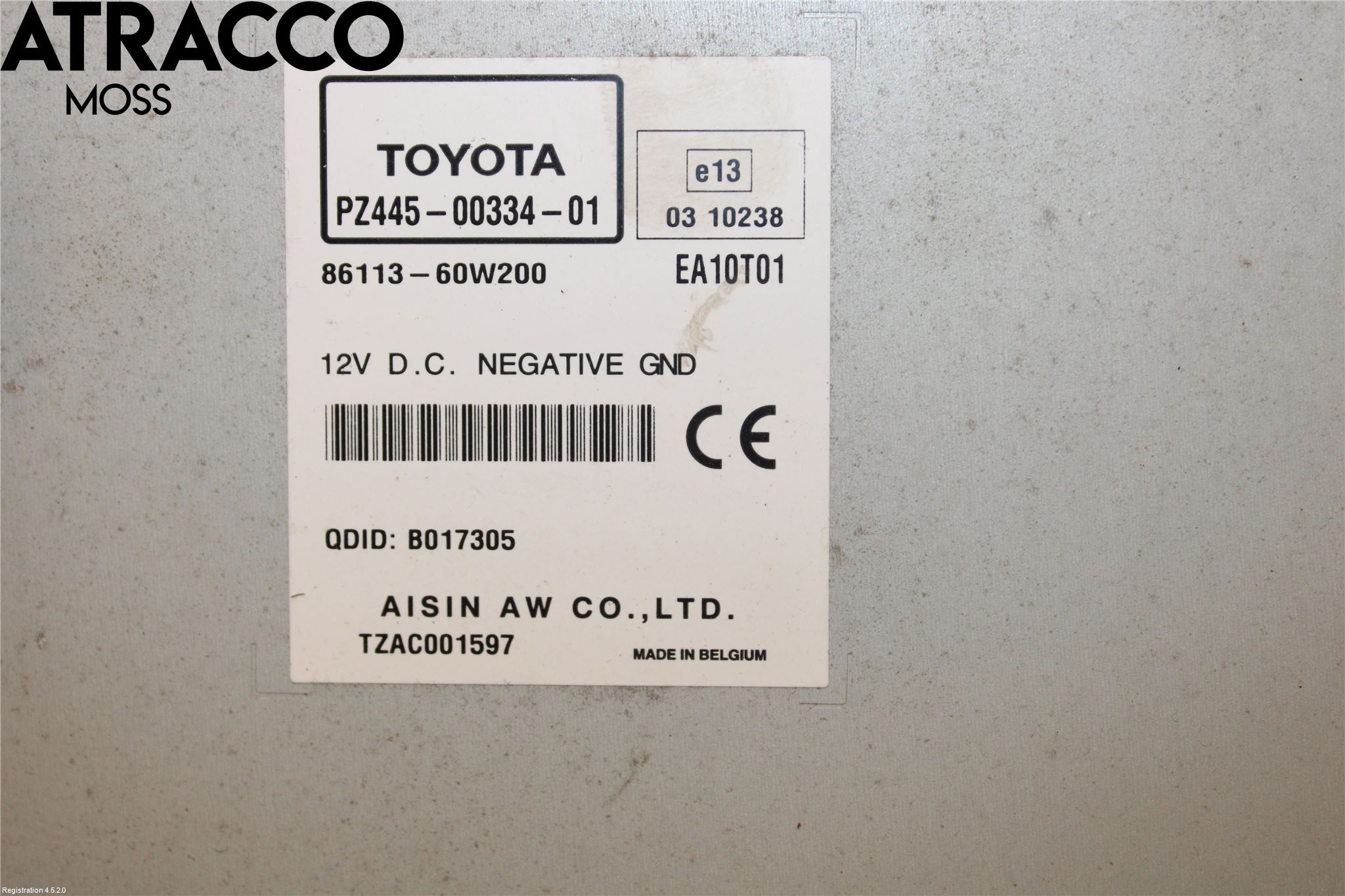 Toyota VERSO 09-18 Radio