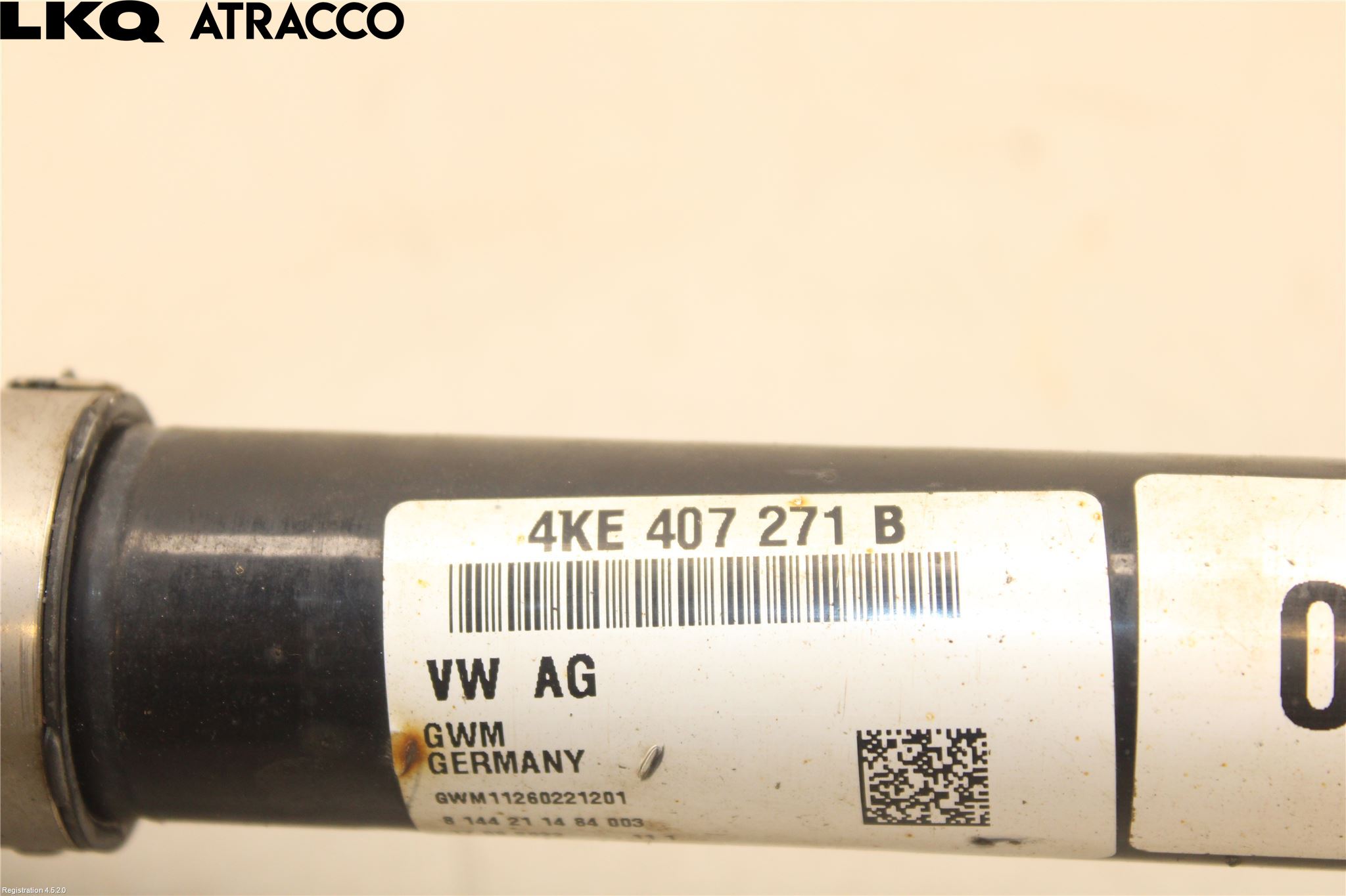 Audi E-TRON, S GE 19- Drivaxel Fram Höger
