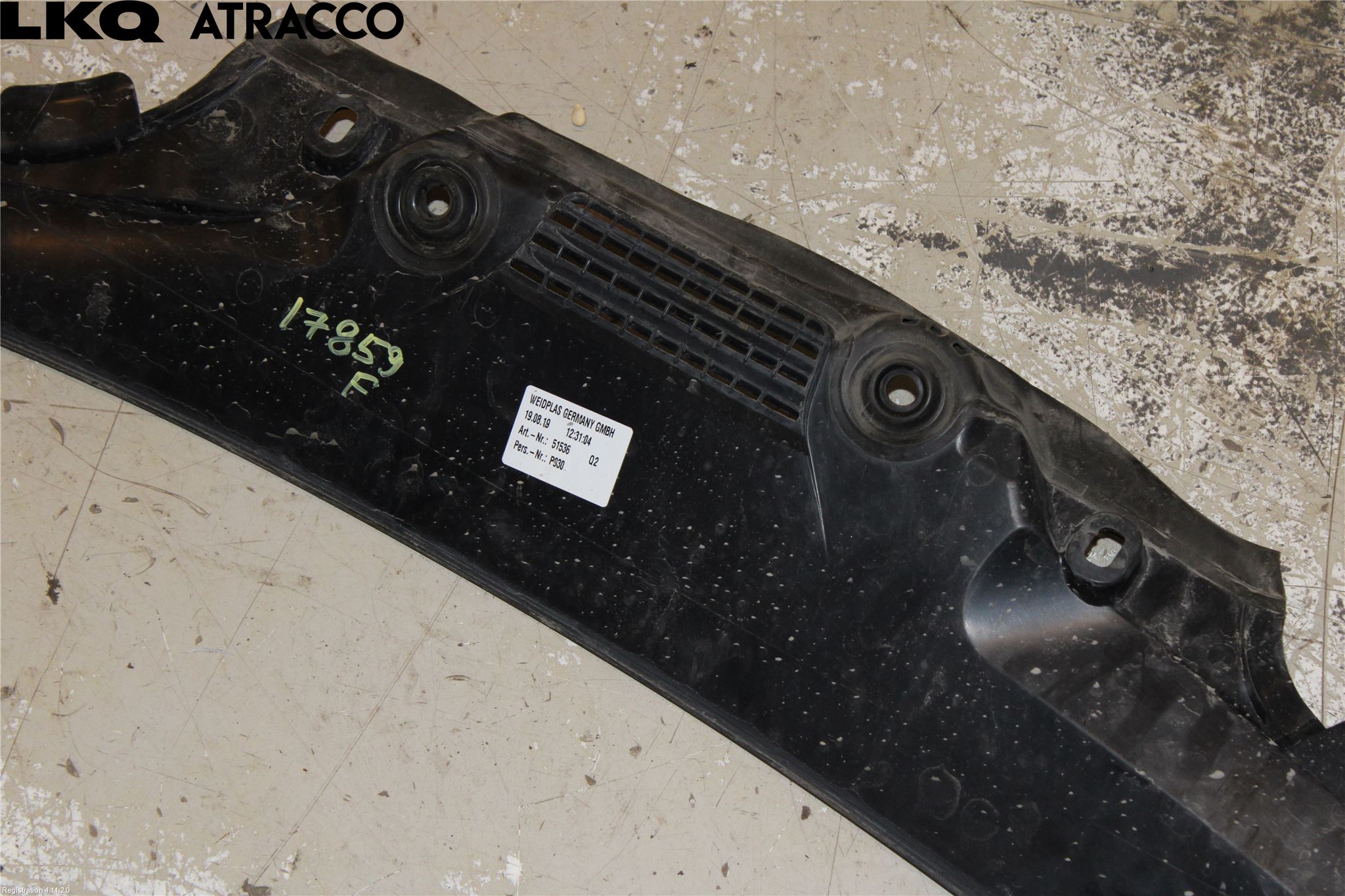 Mercedes-Benz MB EQC (N293) 20- Torpedplåt-Torpedplast