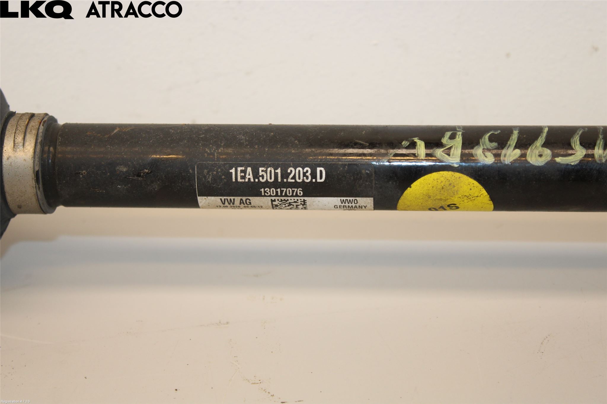 Volkswagen VW ID.3 21- Drivaxel Bak Vänster