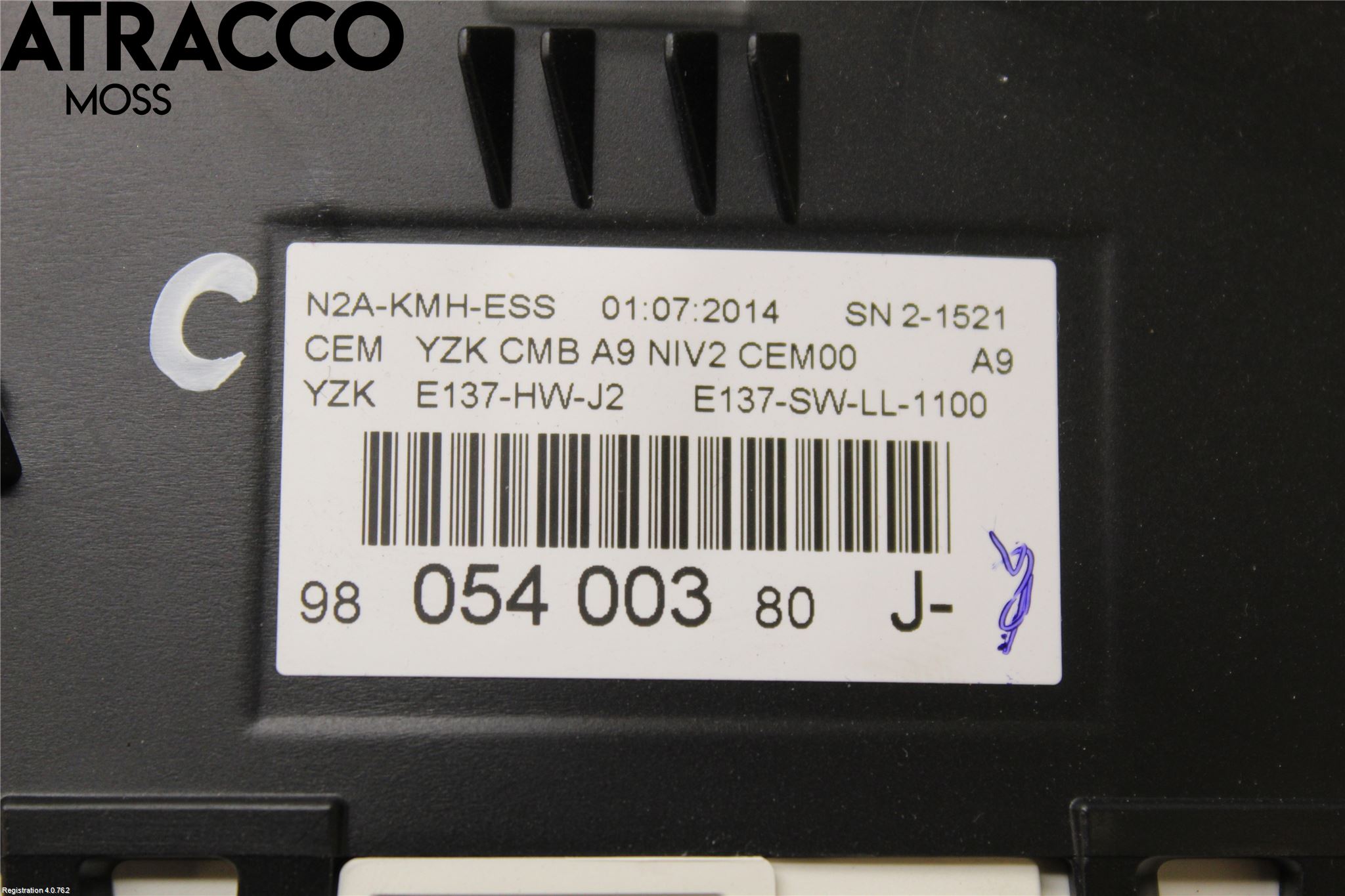 Peugeot 208 12-15 Instrument Komb