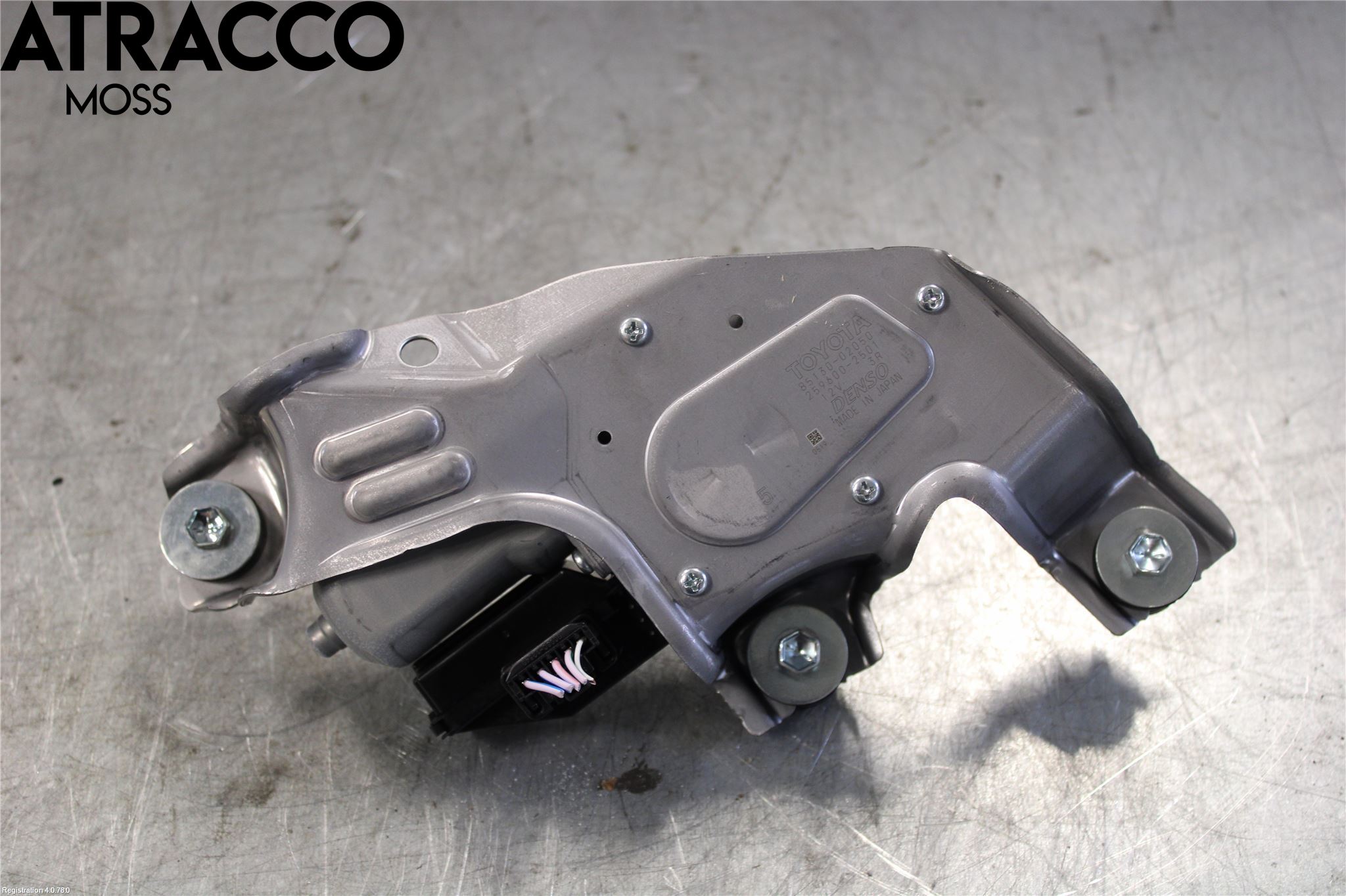 Toyota AURIS 13-19 Torkarmotor Baklucka