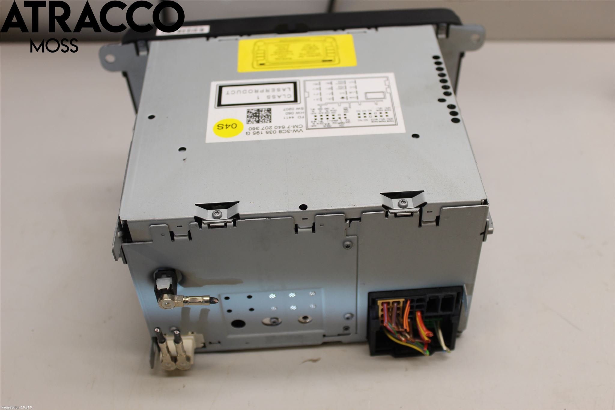 Volkswagen VW GOLF VI 09-13 Cd Radio - Multimediapanel