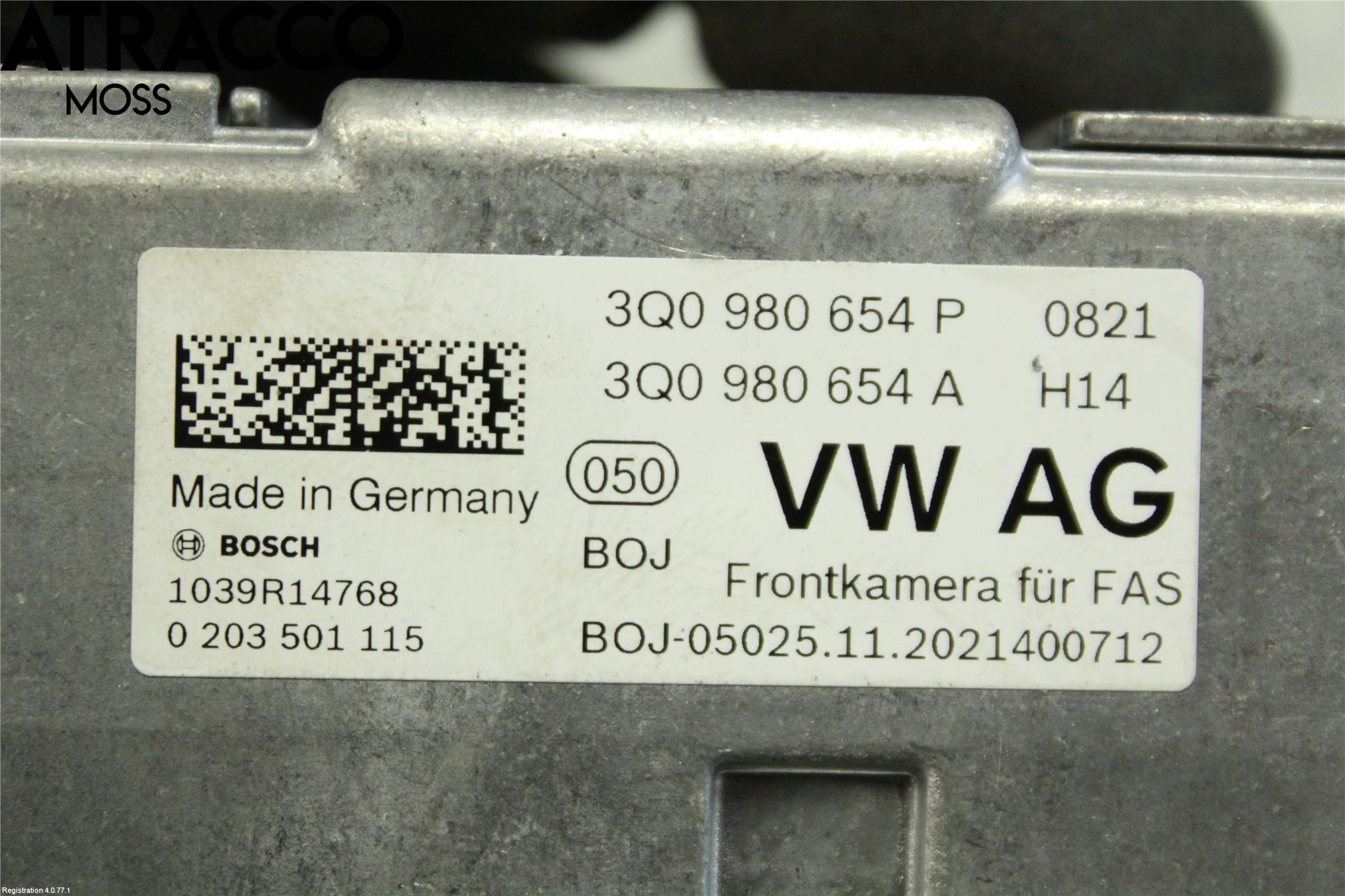 Volkswagen VW UP! / E-UP! Parkeringshjälp Kamera