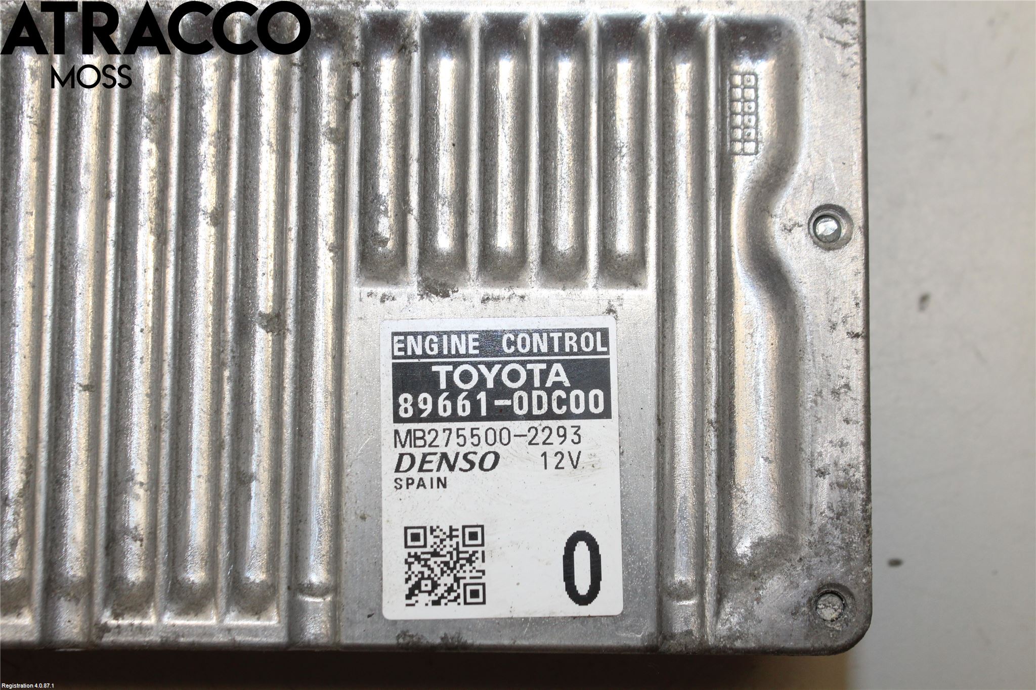 Toyota YARIS XP130 12-14 Styrenhet Insprut Bensin