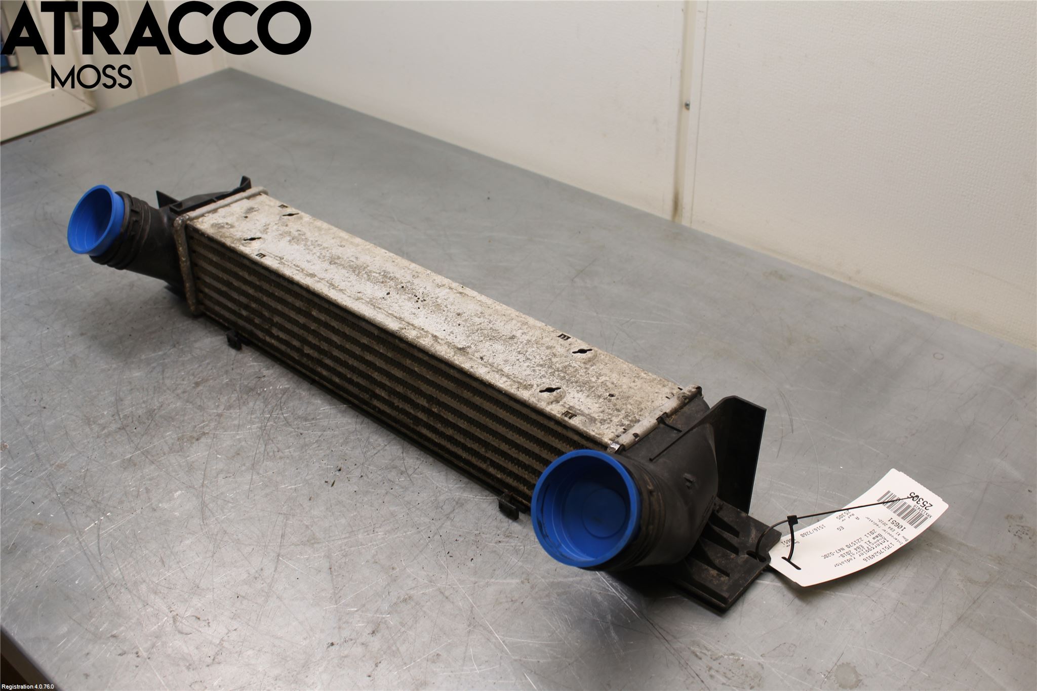 BMW X1 E84 10-15 Laddluft-Intercooler Kyl
