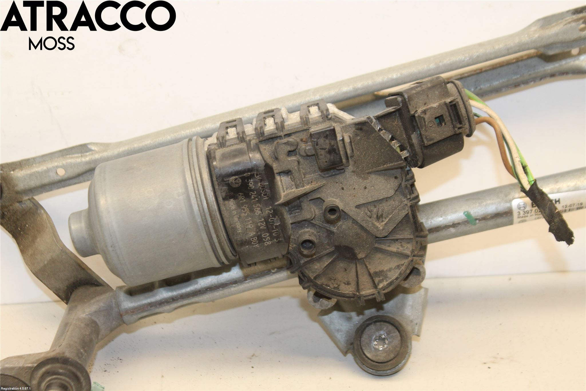 Volkswagen VW UP! / E-UP! Torkarmotor Vindruta