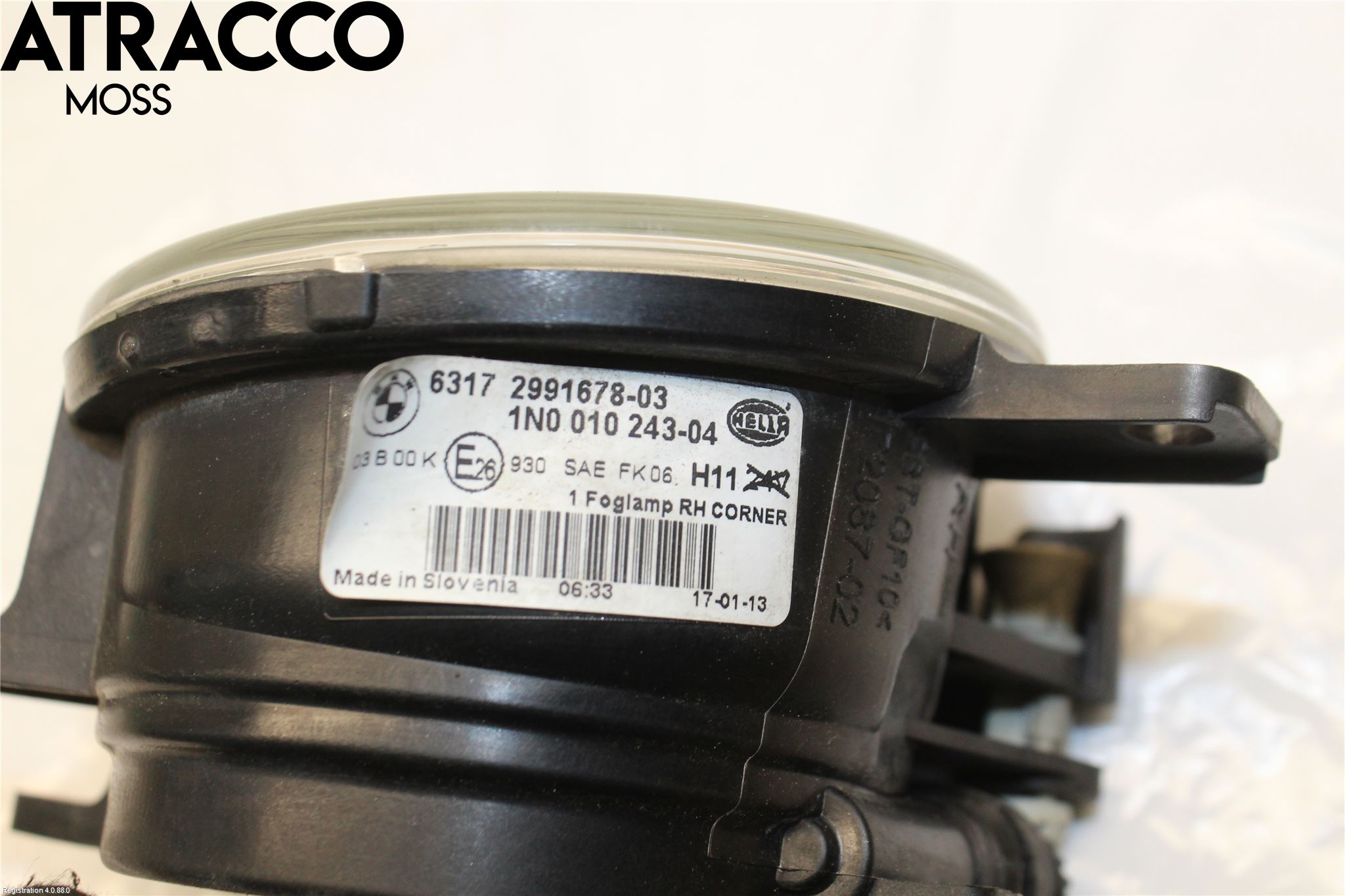 BMW X1 E84 10-15 Dimljus-Varselljus Fram
