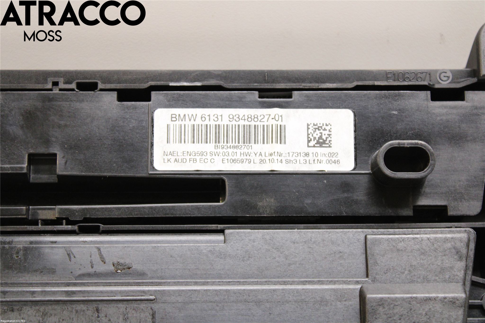 BMW 3 F30/F31/F80 12-19 Ac Styrenhet Ac Manöveren