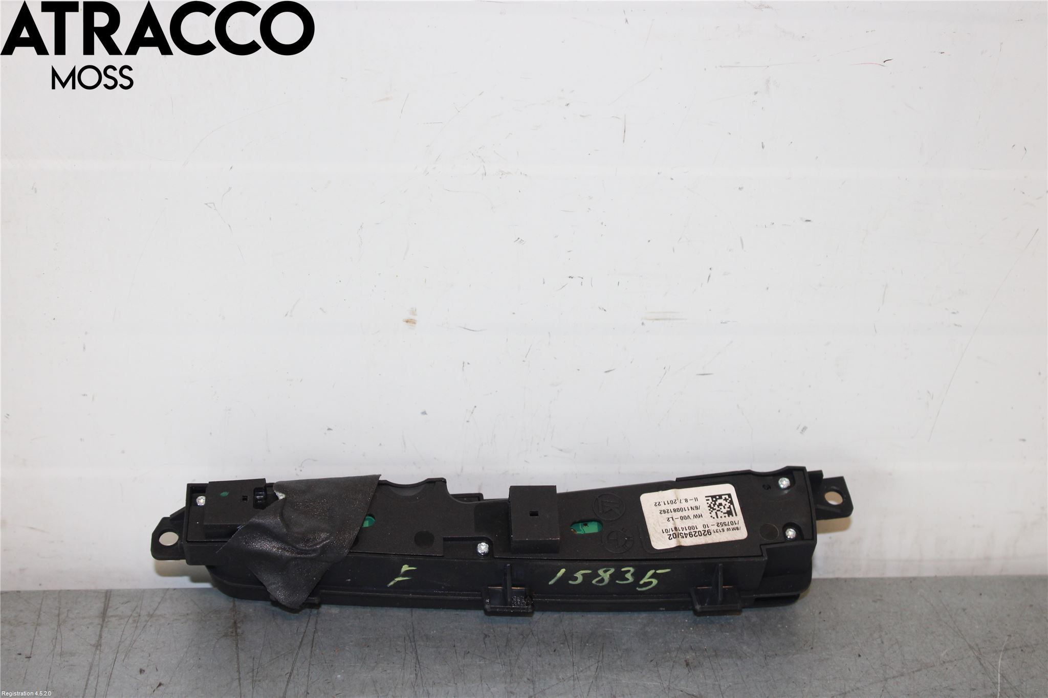 BMW 5 F10/F11/F18 09-17 Strömställare Antispinn
