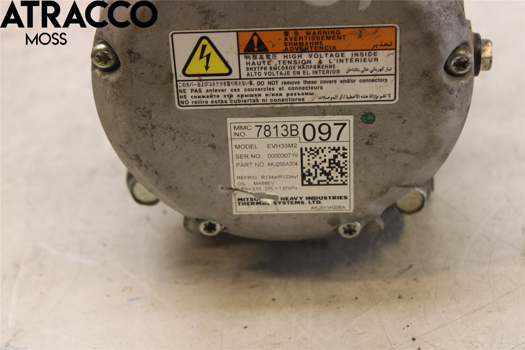 Mitsubishi OUTLANDER 13-21 Ac Kompressor