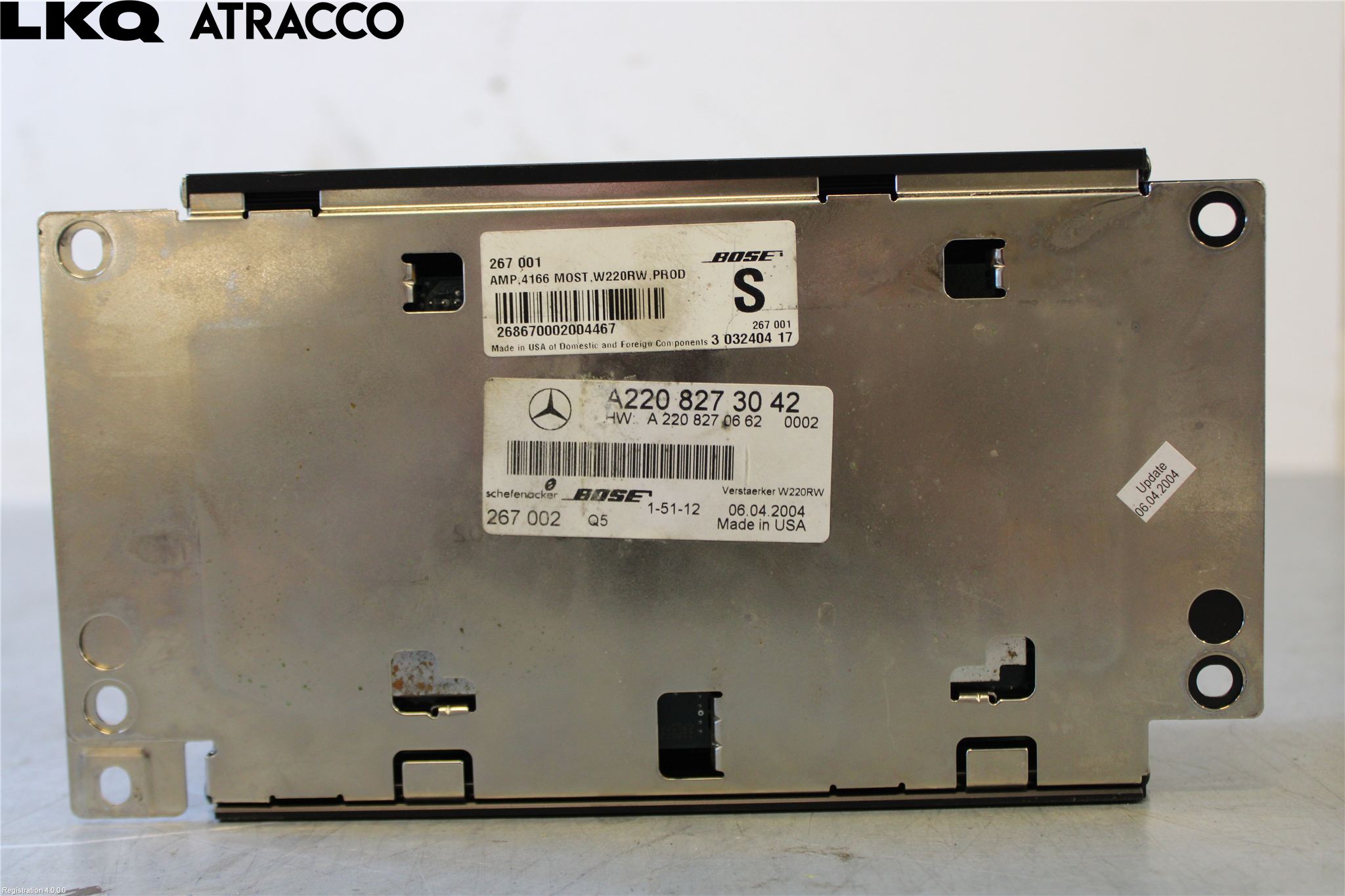 Mercedes-Benz MB S-KLASS (W220)  99-05 Radio-Stereo Förstärkare
