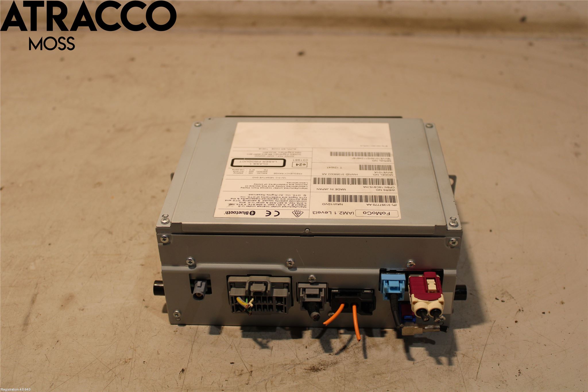 Volvo V40 12-19 Cd Radio - Multimediapanel