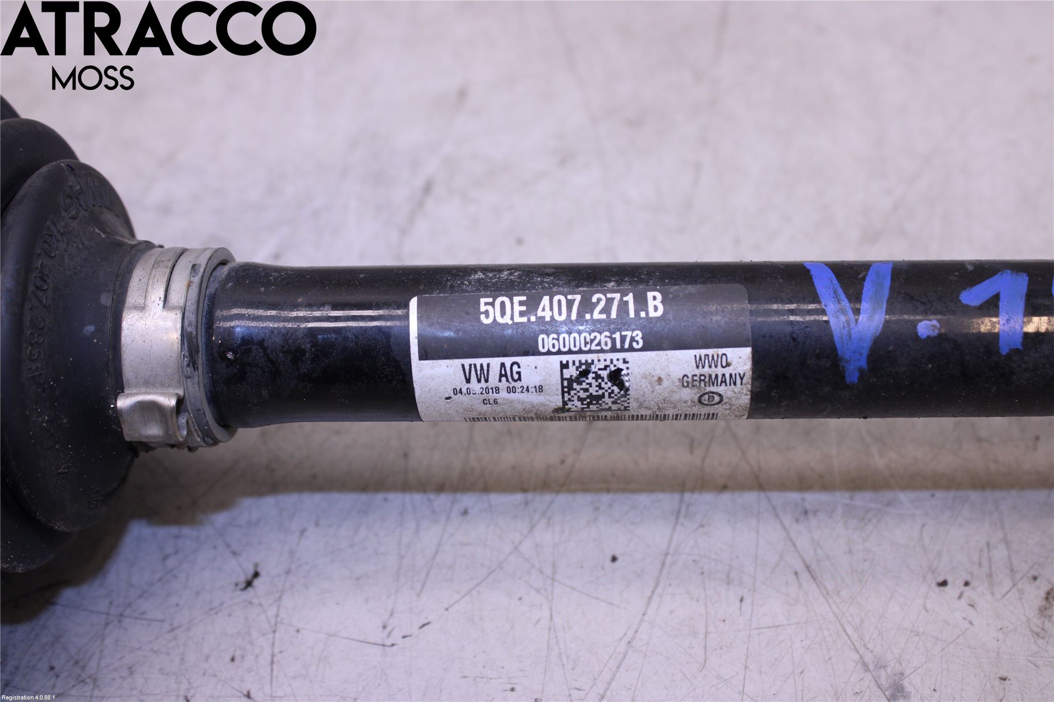 Volkswagen VW GOLF / E-GOLF VII 13-20 Drivaxel Fram Vänster