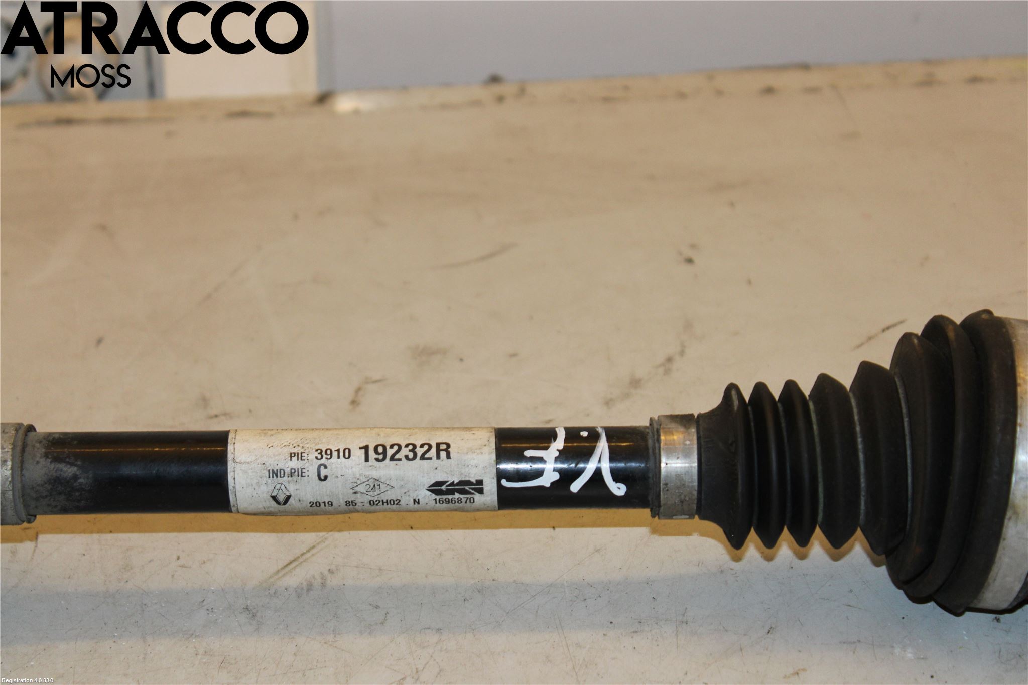 Renault ZOE/E-TECH 13- Drivaxel Fram Vänster