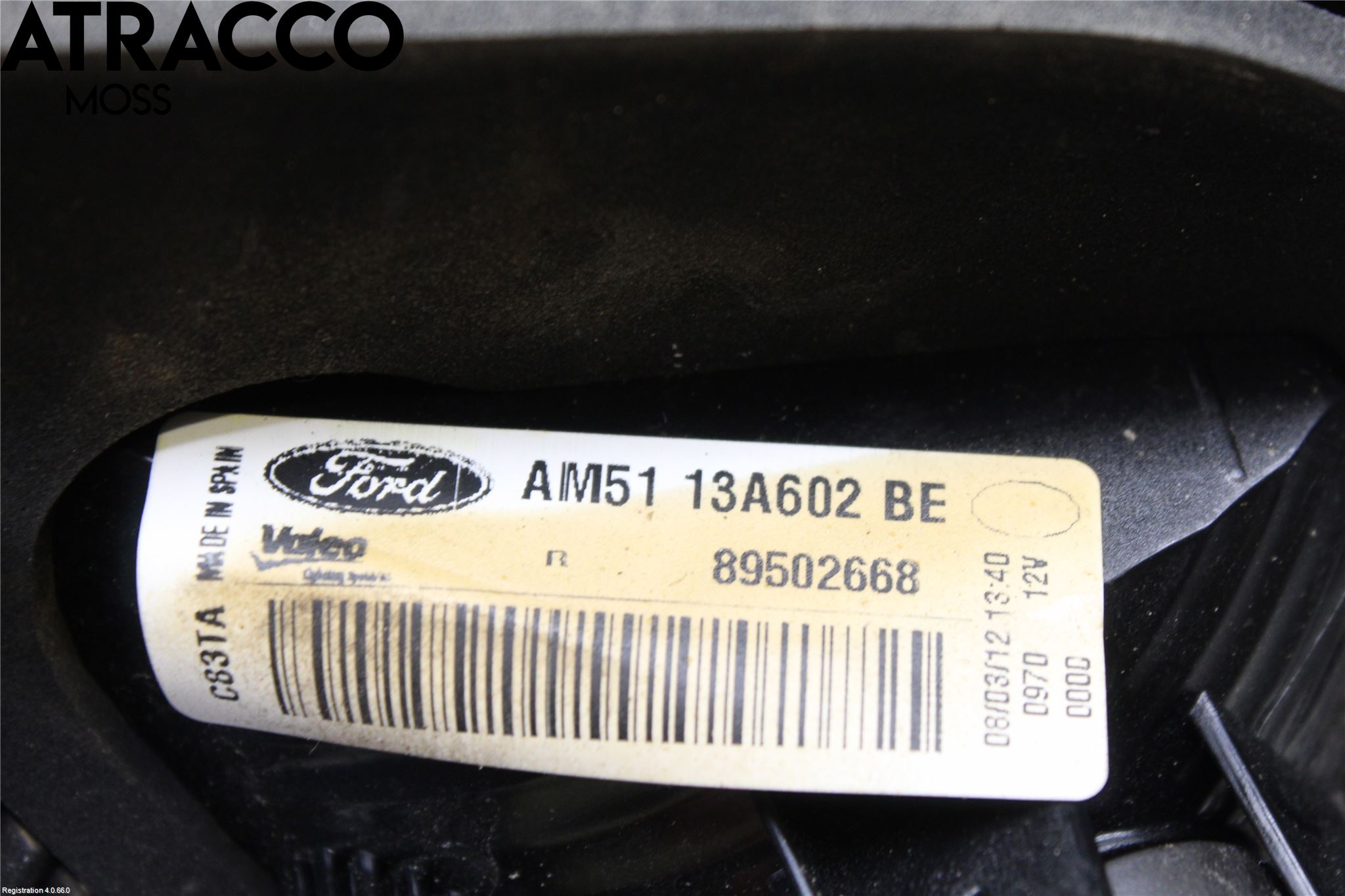 Ford C-MAX II  11-14 Bakljus Lucka Hö