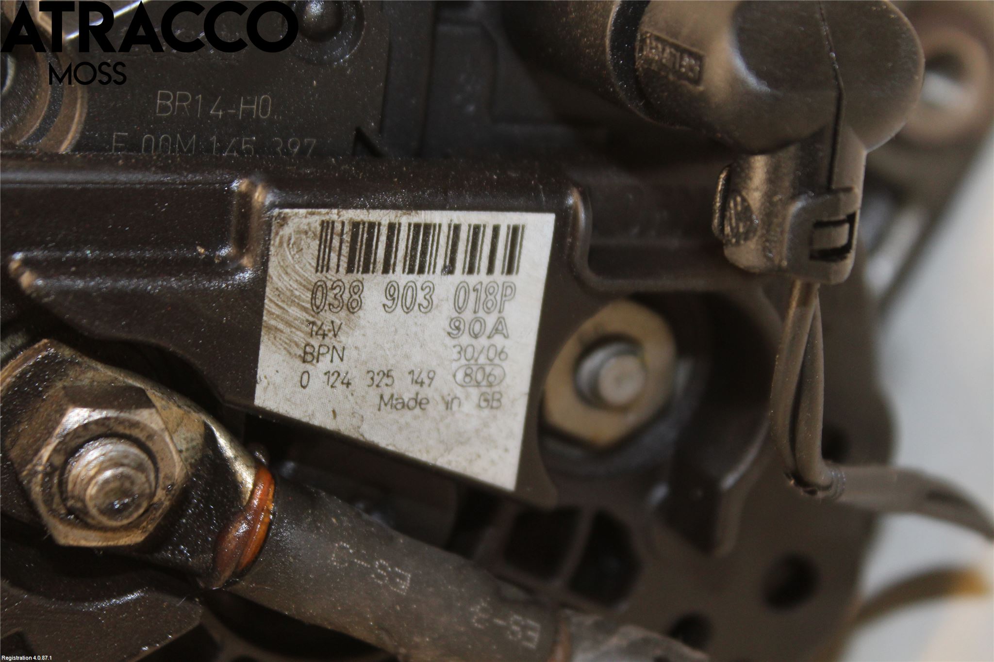 Volkswagen VW JETTA V 06-10 Generator
