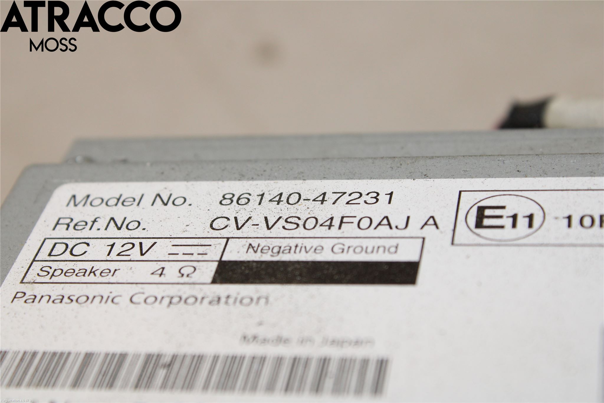 Toyota PRIUS+ ZVW40 12-20 Cd Radio - Multimediapanel