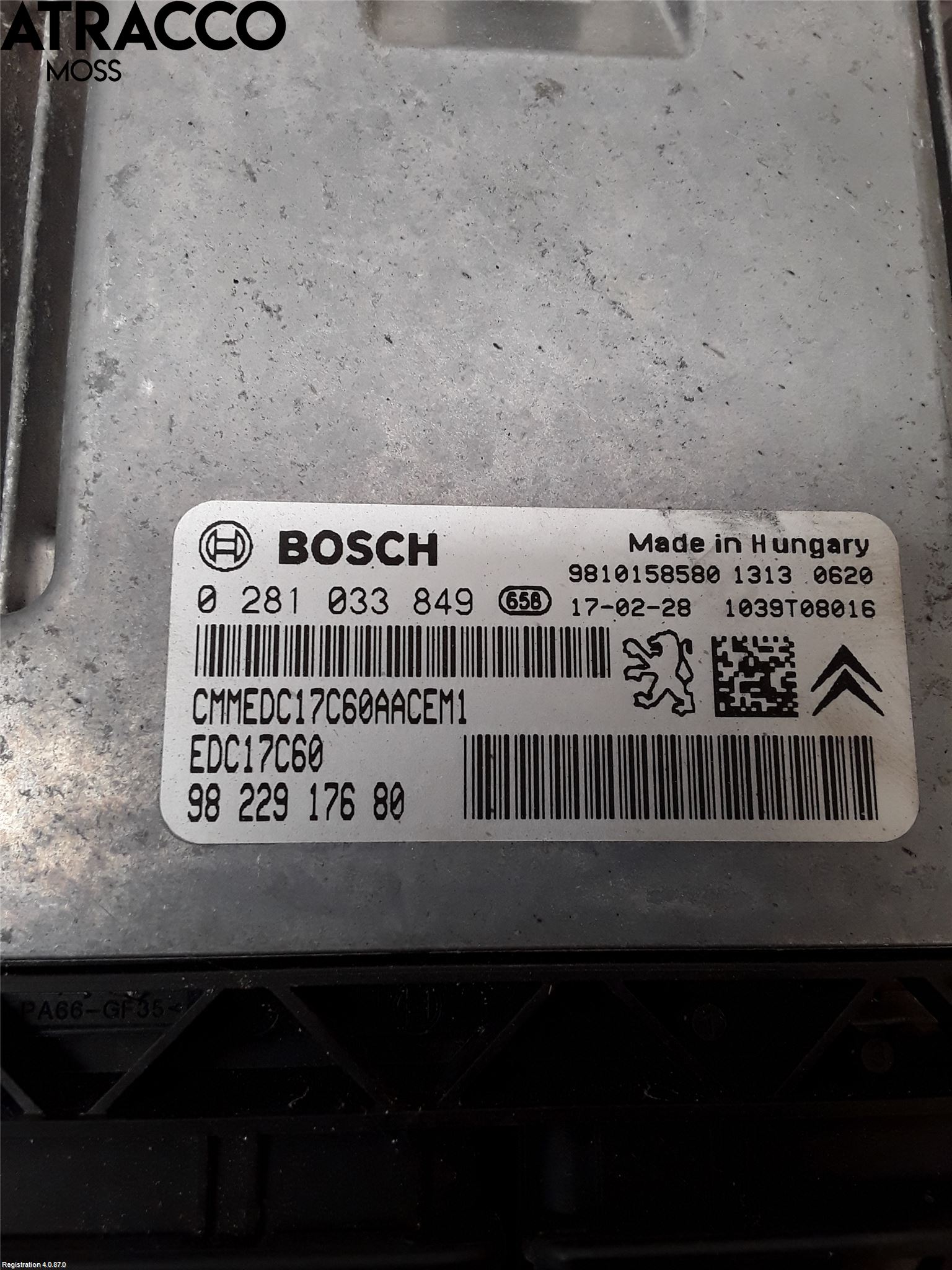 Peugeot 3008 17-24 Styrenhet Insprut Bensin