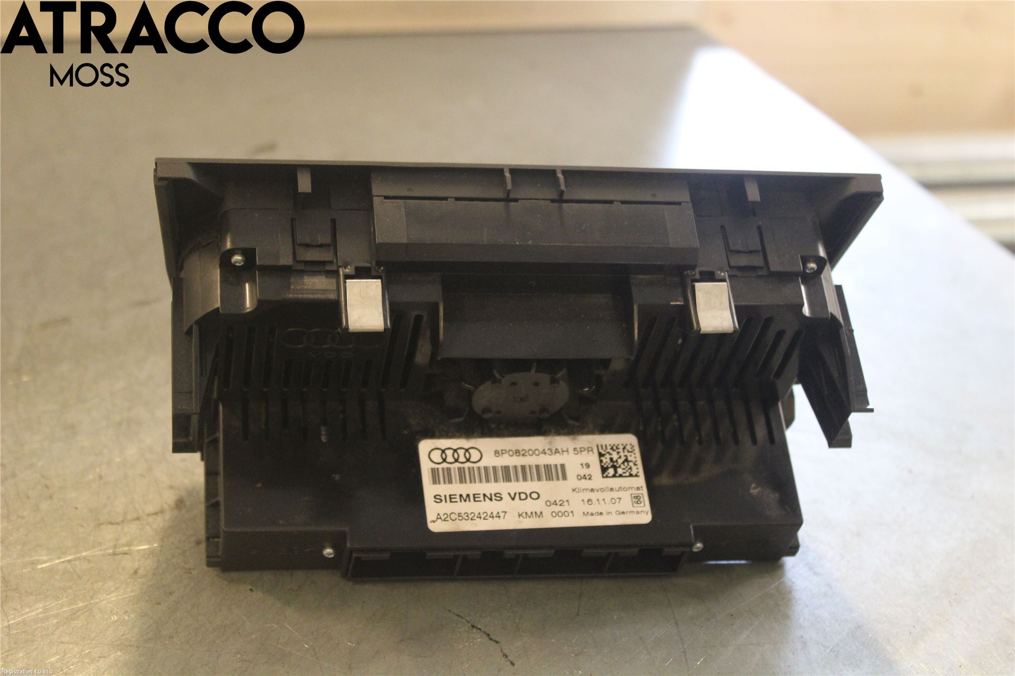 Audi A3/S3 05-13 Ac Styrenhet Ac Manöveren