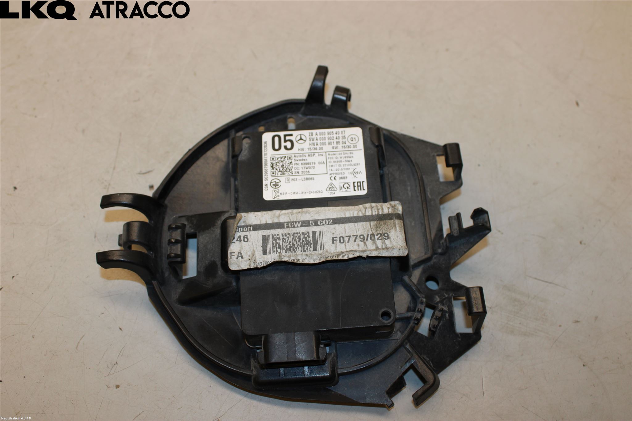 Mercedes-Benz MB B-KLASS (W246/W242) 12-19 Sensor Aktivt Kollisionsskydd