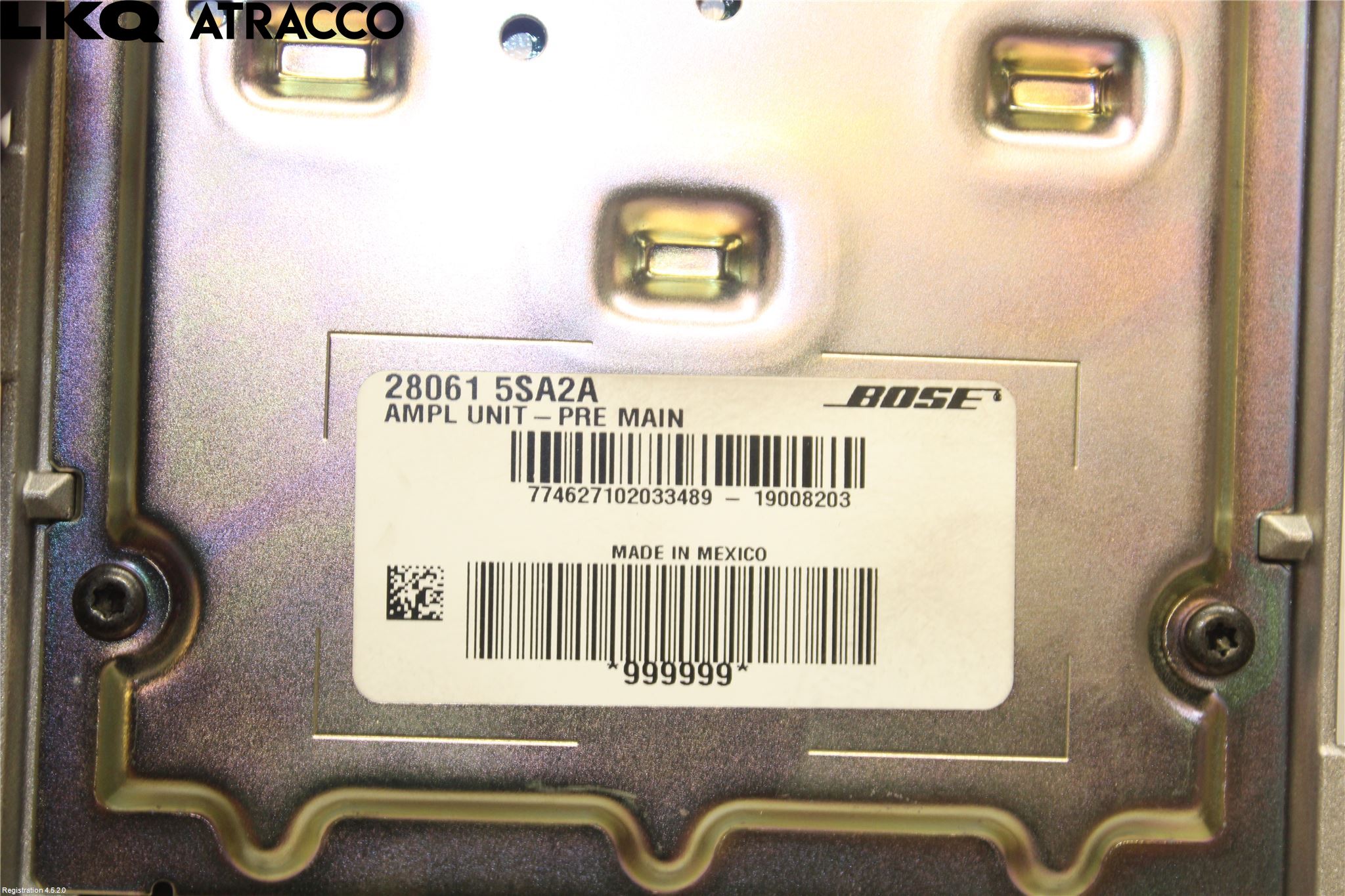 Nissan LEAF 18- Radio-Stereo Förstärkare