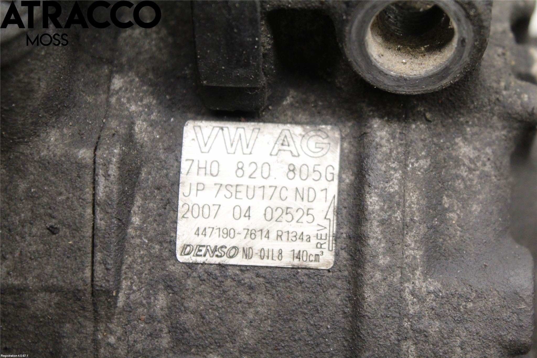 Volkswagen VW TRANSP/CARAVELLE (T5) 04-15 Ac Kompressor
