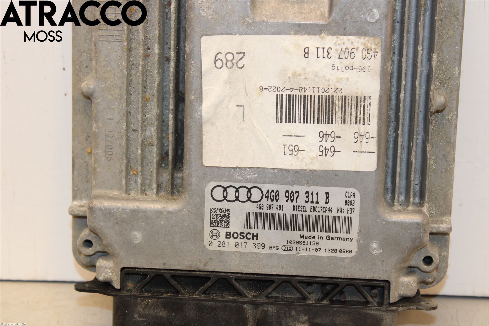 Audi A6/S6 4G 11-18 Styrenhet Inspump Diesel